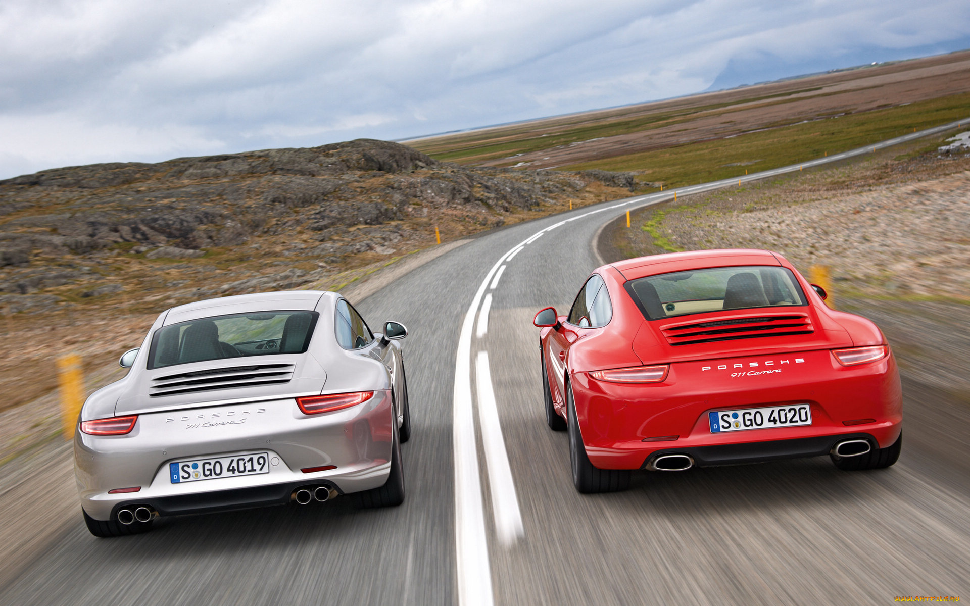 автомобили, porsche, 911, carrera, twin, car