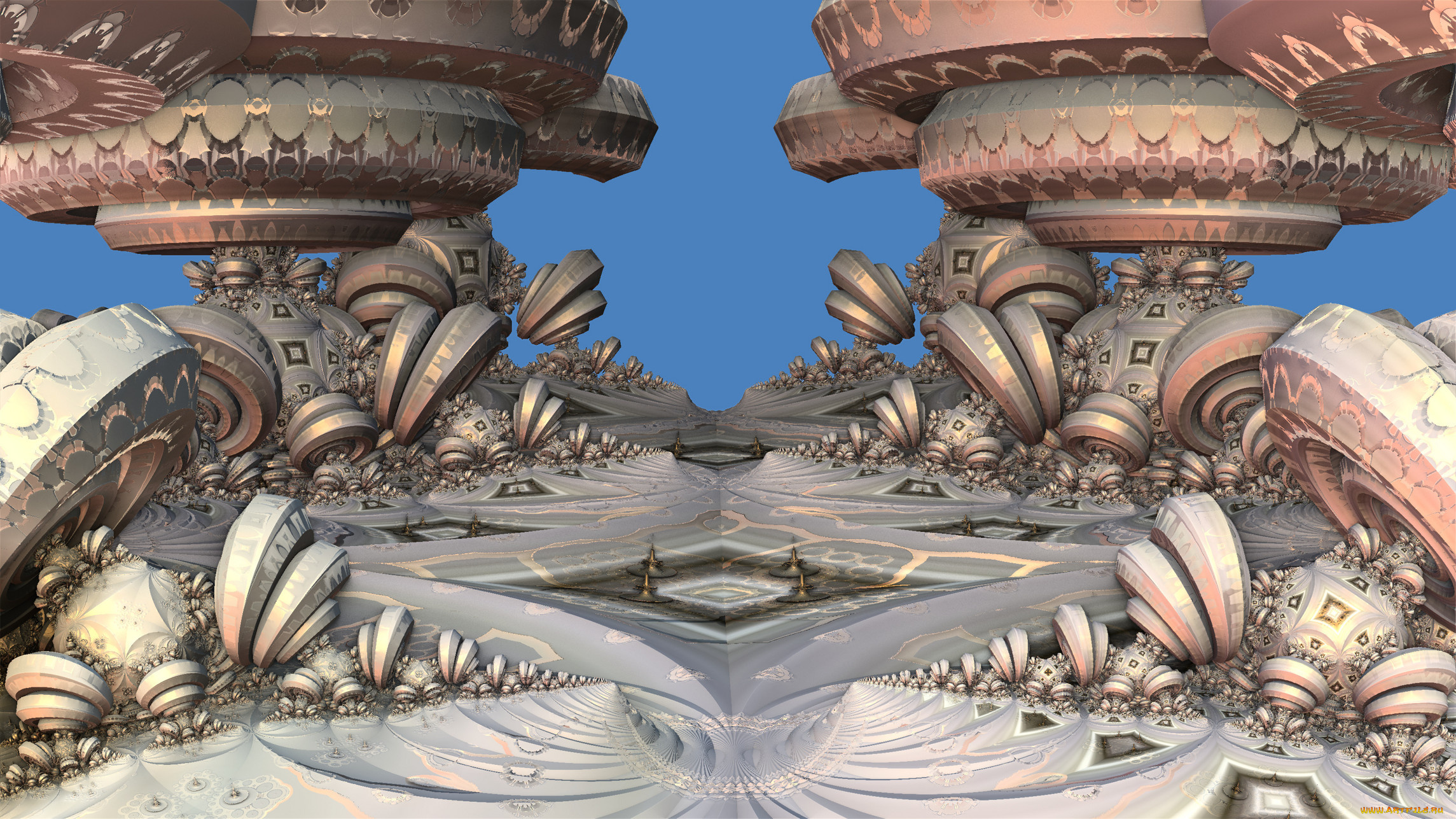 3д, графика, fractal, фракталы, узор, фон, цвета