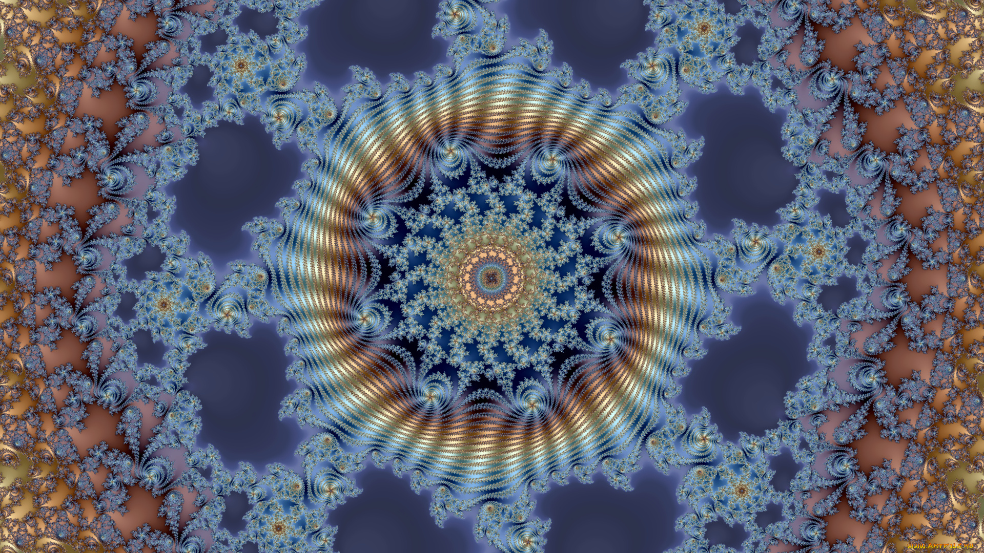 3д, графика, фракталы, , fractal, узор, фон, цвета