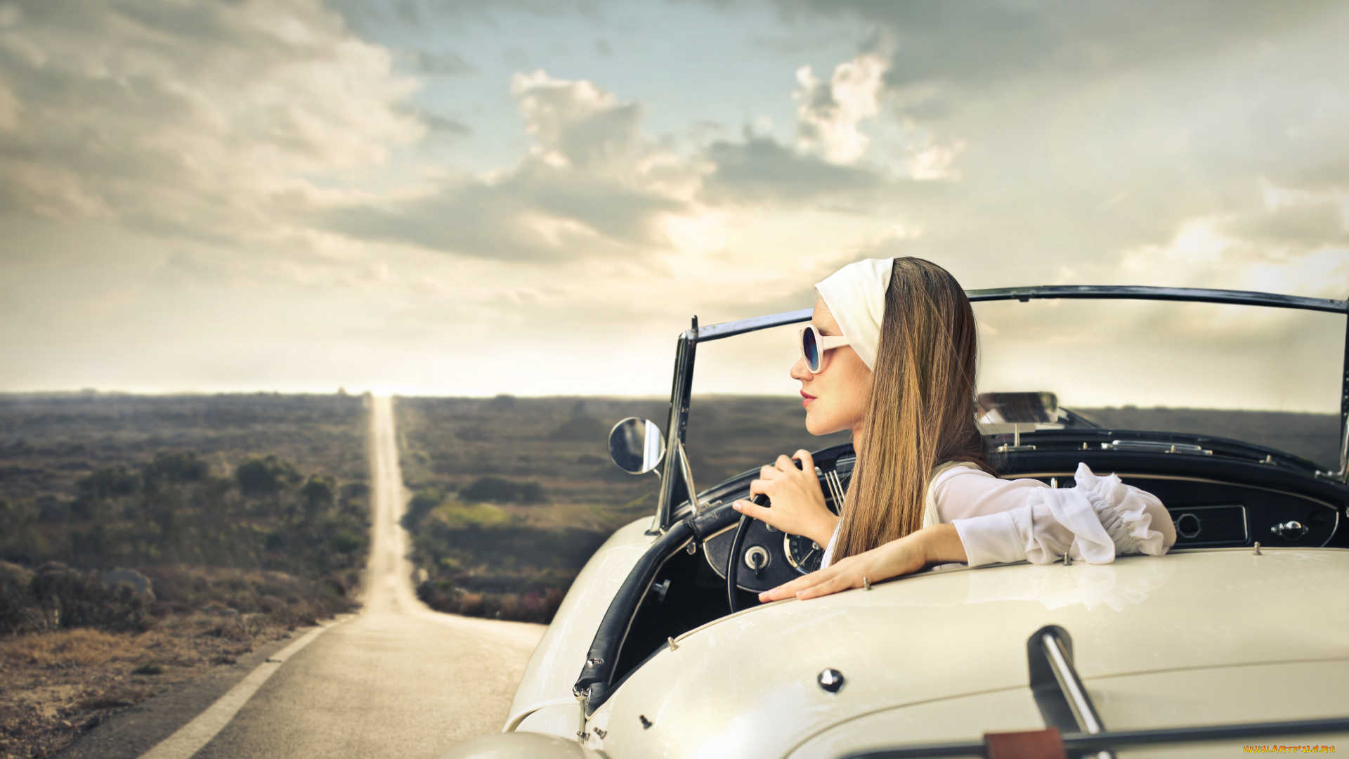 автомобили, авто, с, девушками, кабриолет