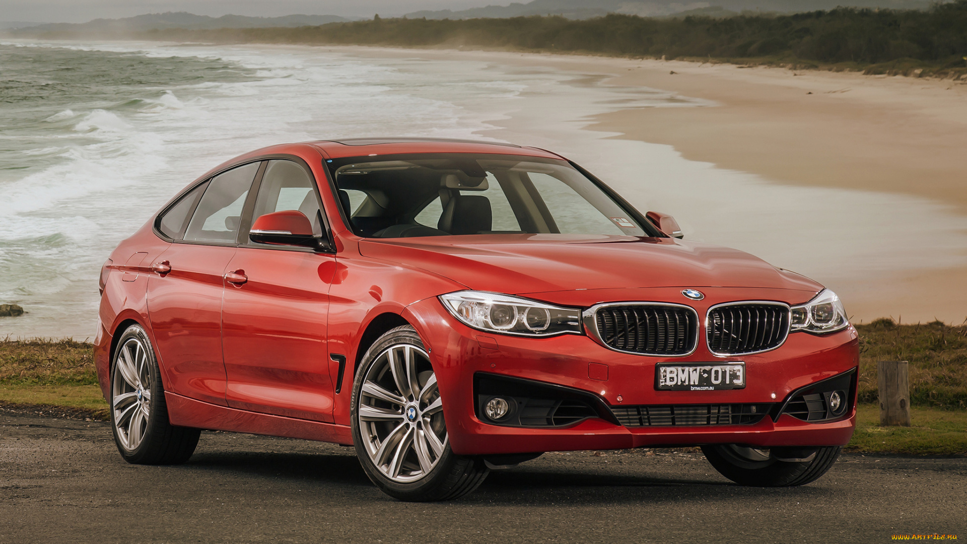 автомобили, bmw, красный, f31, au-spec, line, sport, touring, 320i