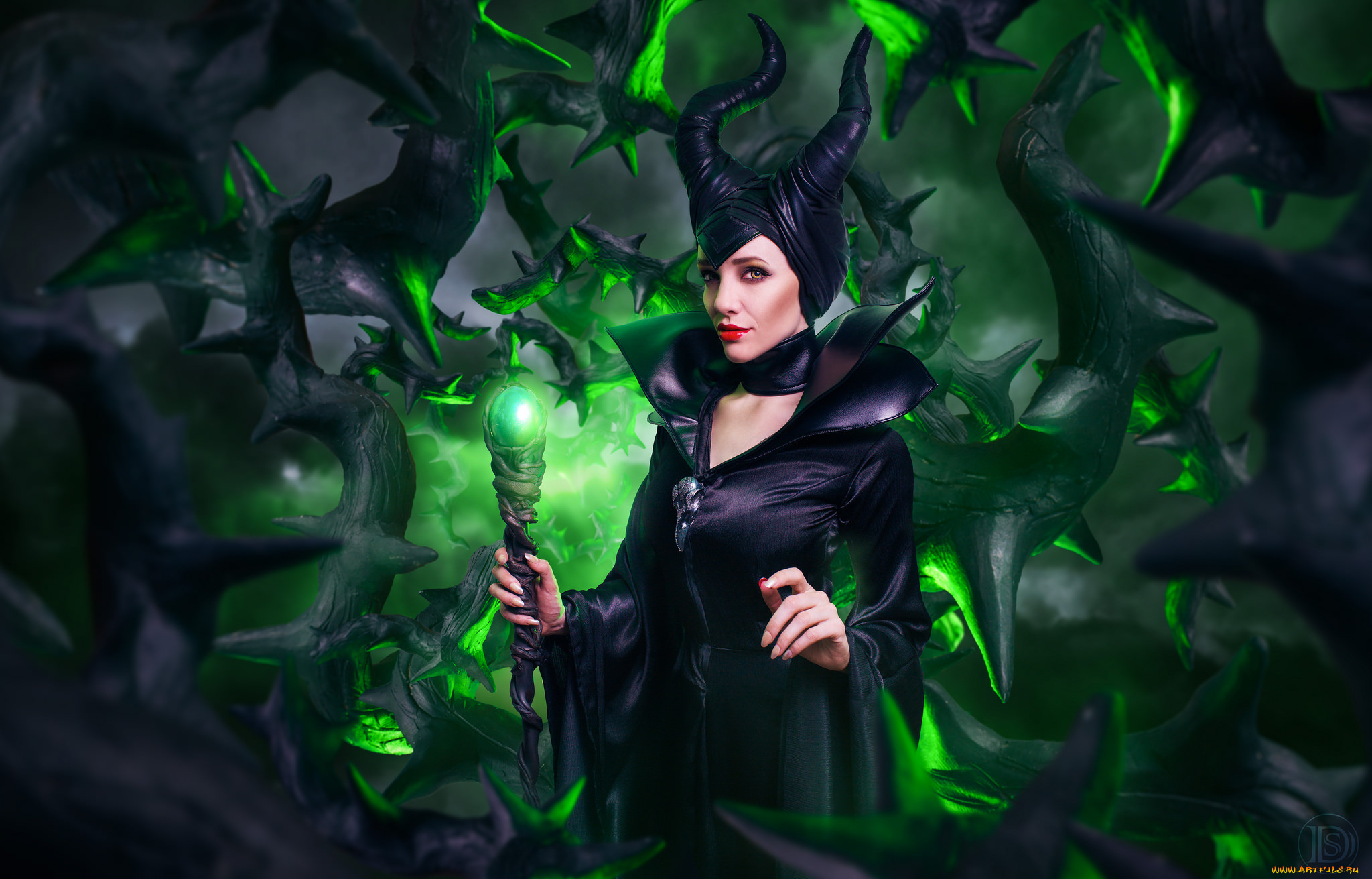 maleficent, девушки, -unsort, , креатив, малефисента, косплей
