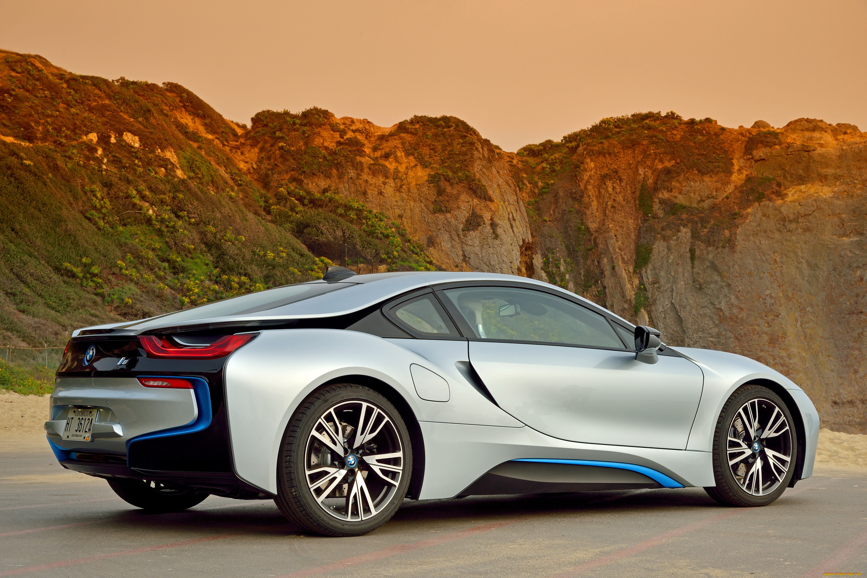 2015, bmw, i8, автомобили, bmw, серебристый