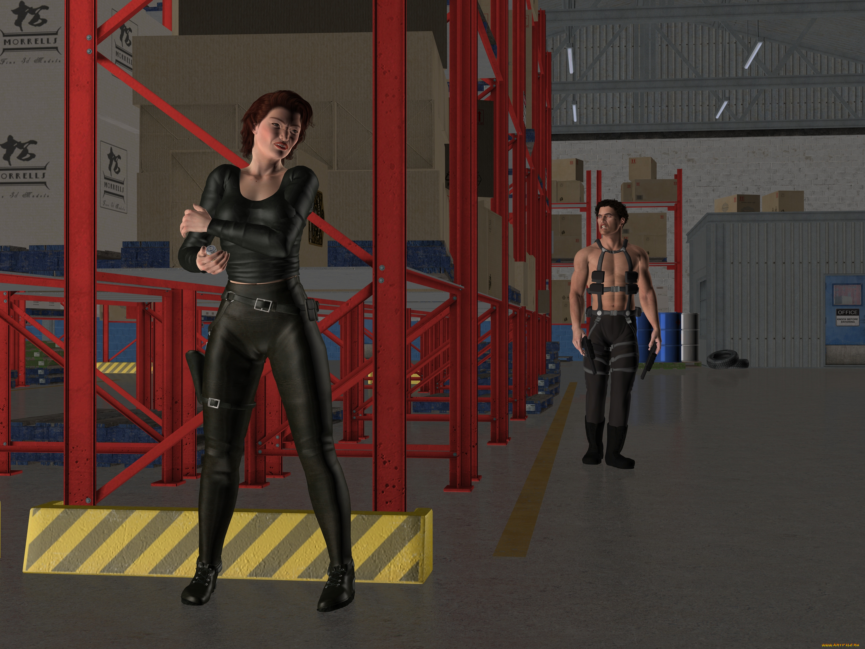 secret, agent, 3д, графика, фантазия, , fantasy, мужчина, девушка, оружие