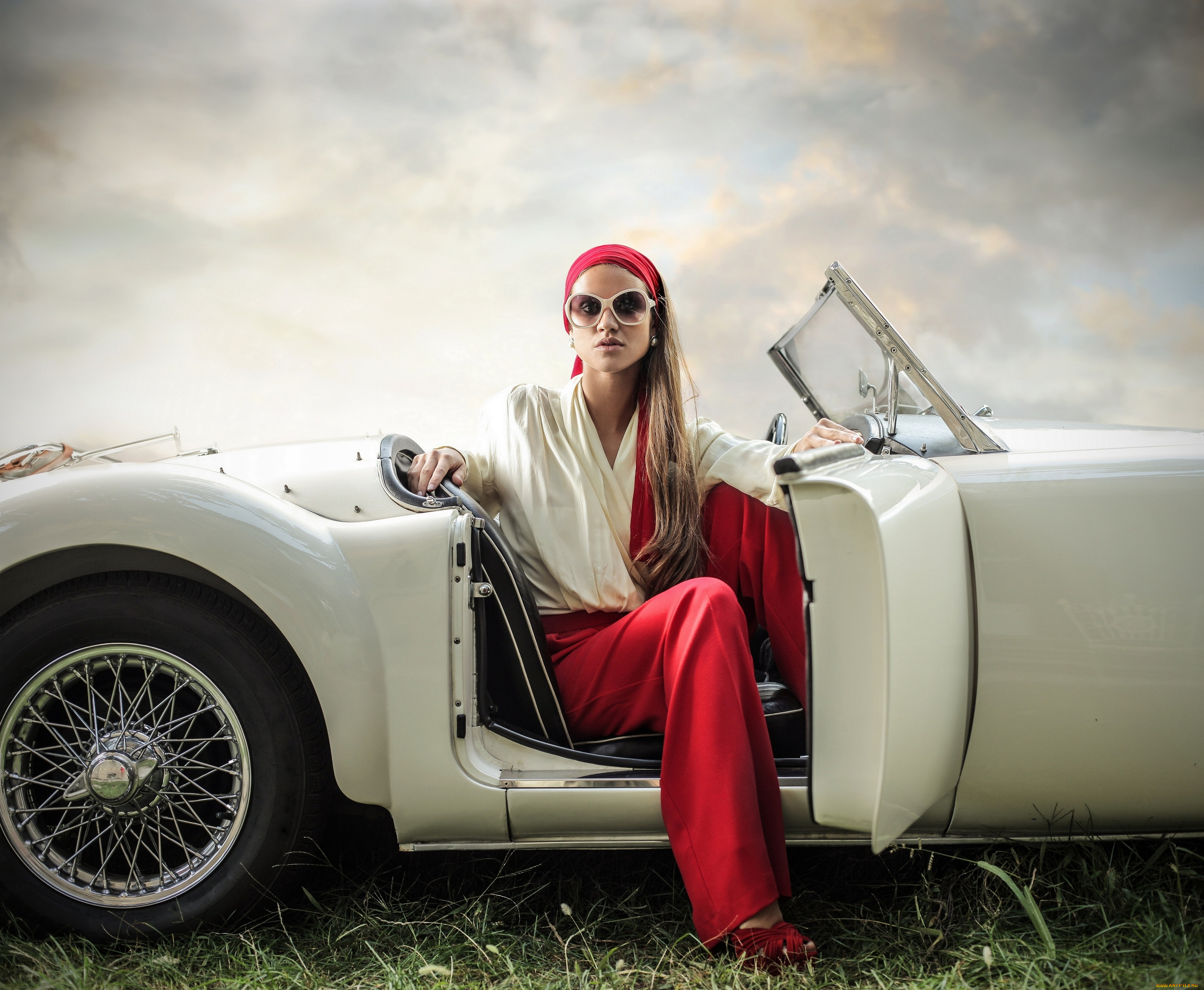 автомобили, авто, с, девушками, девушка, авто