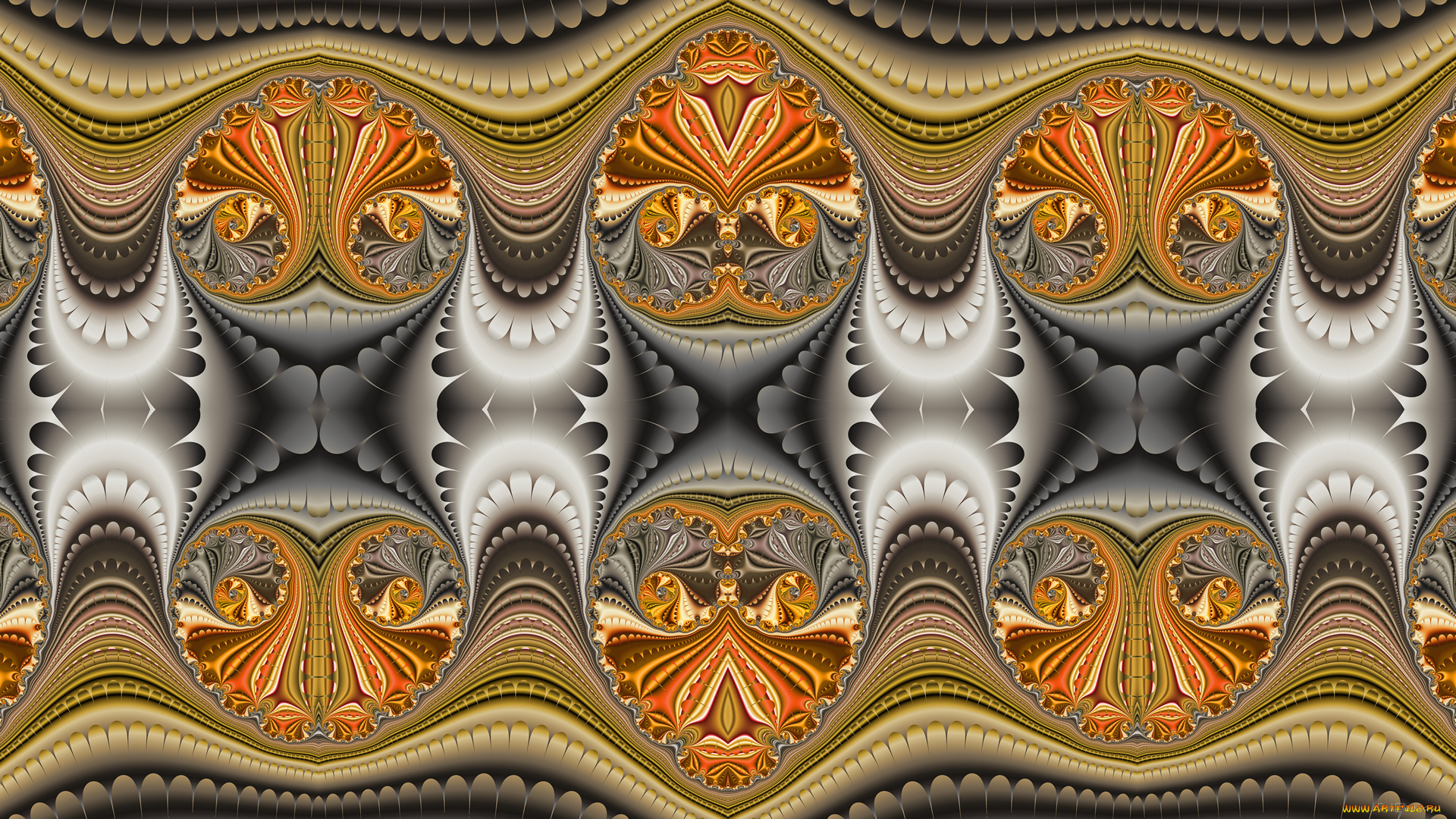 3д, графика, фракталы, , fractal, фон, узор, цвета