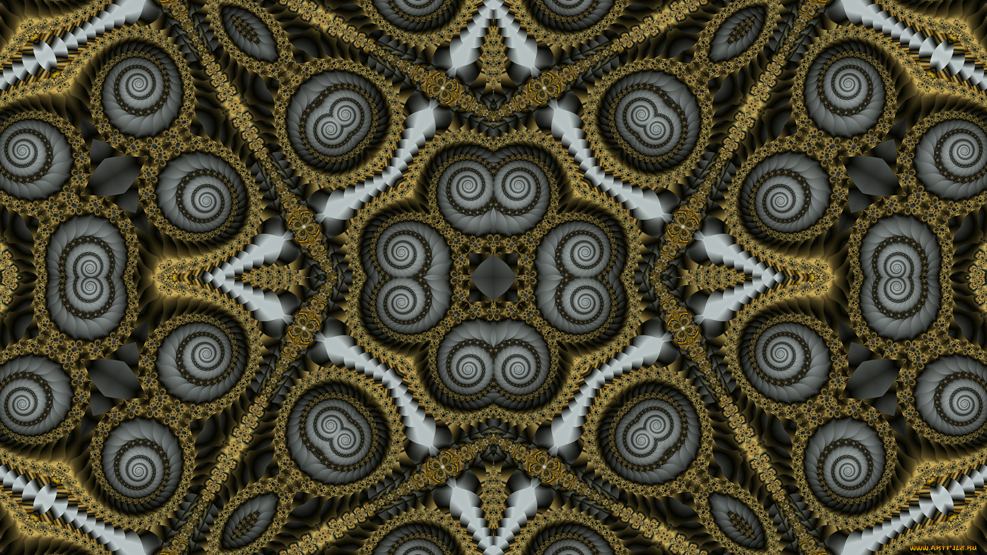 3д, графика, фракталы, , fractal, узор, фон, цвета