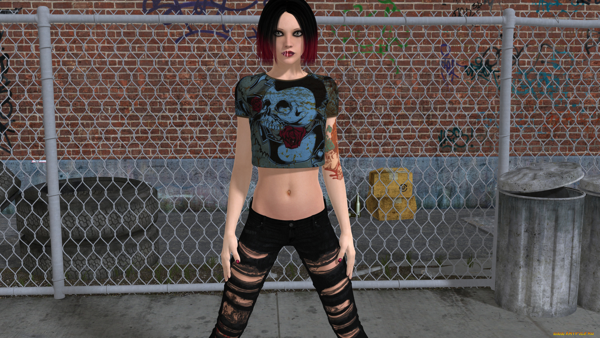 3д, графика, люди, , people, девушка, взгляд, фон