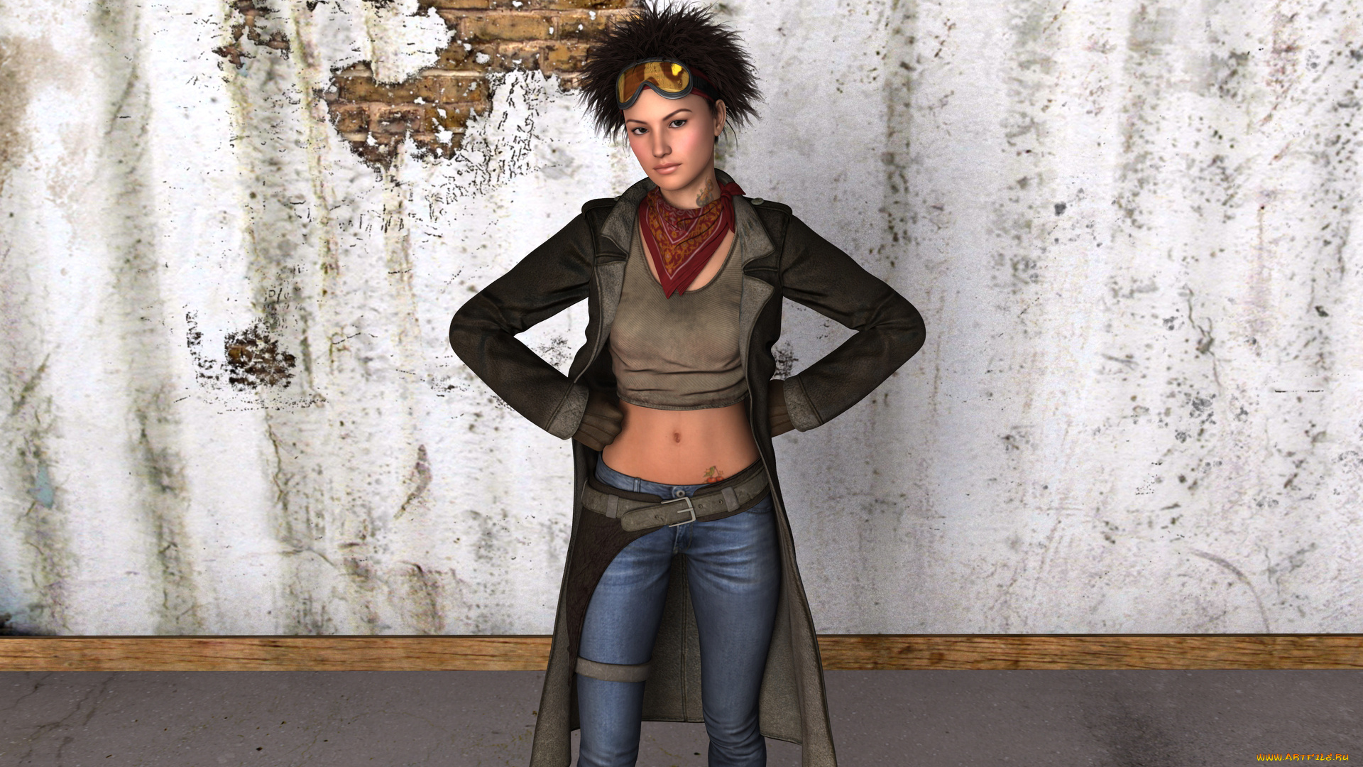 3д, графика, люди, , people, девушка, взгляд, фон