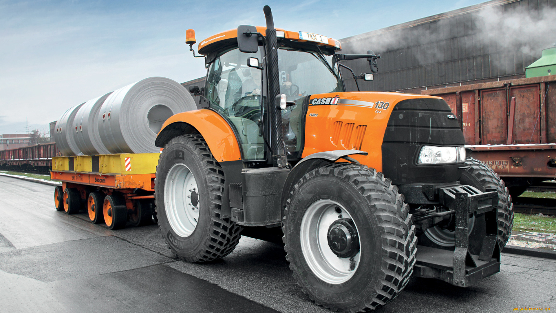 техника, тракторы, колесный, трактор