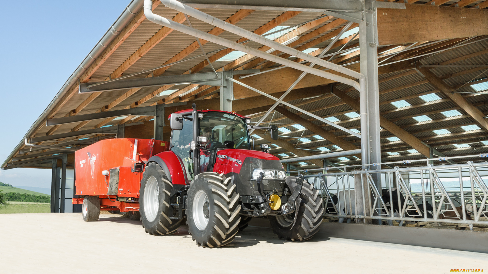 техника, тракторы, трактор, колесный