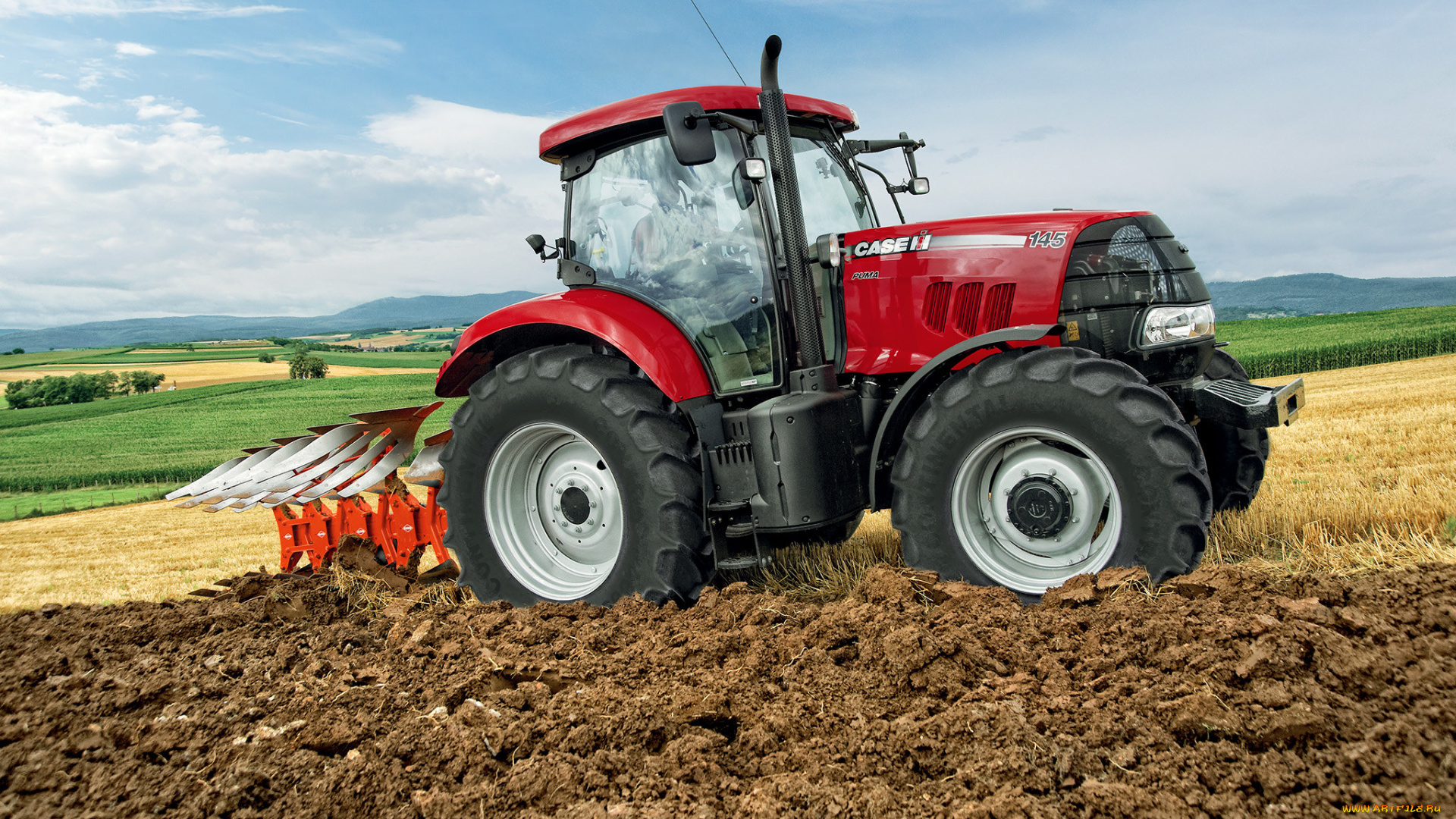 техника, тракторы, трактор, колесный