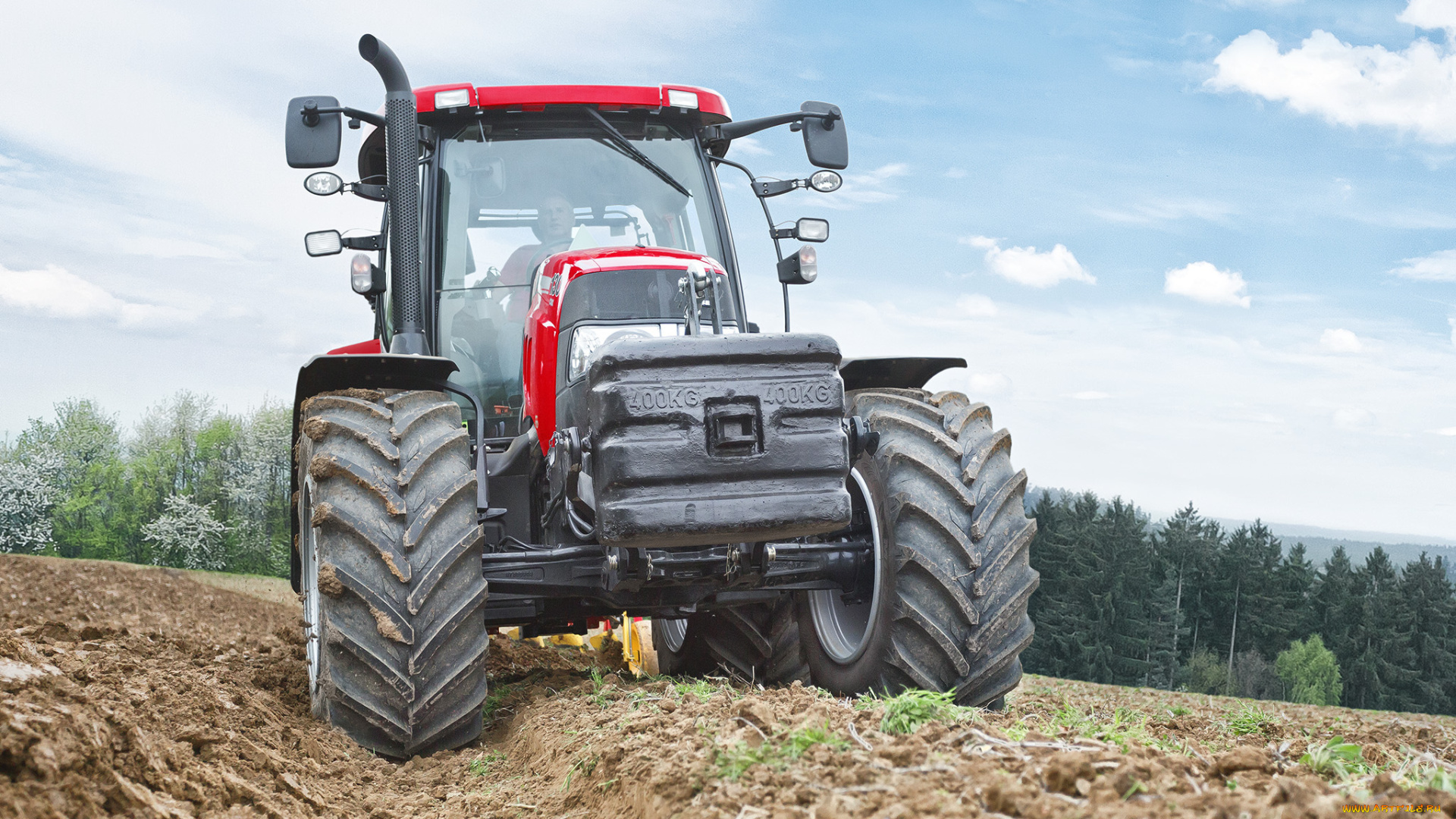 техника, тракторы, трактор, колесный