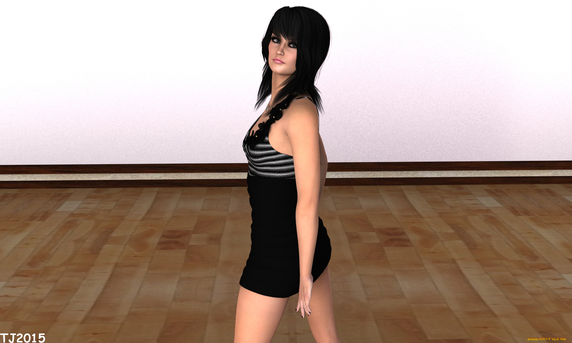 3д, графика, люди, , people, девушка, взгляд, фон