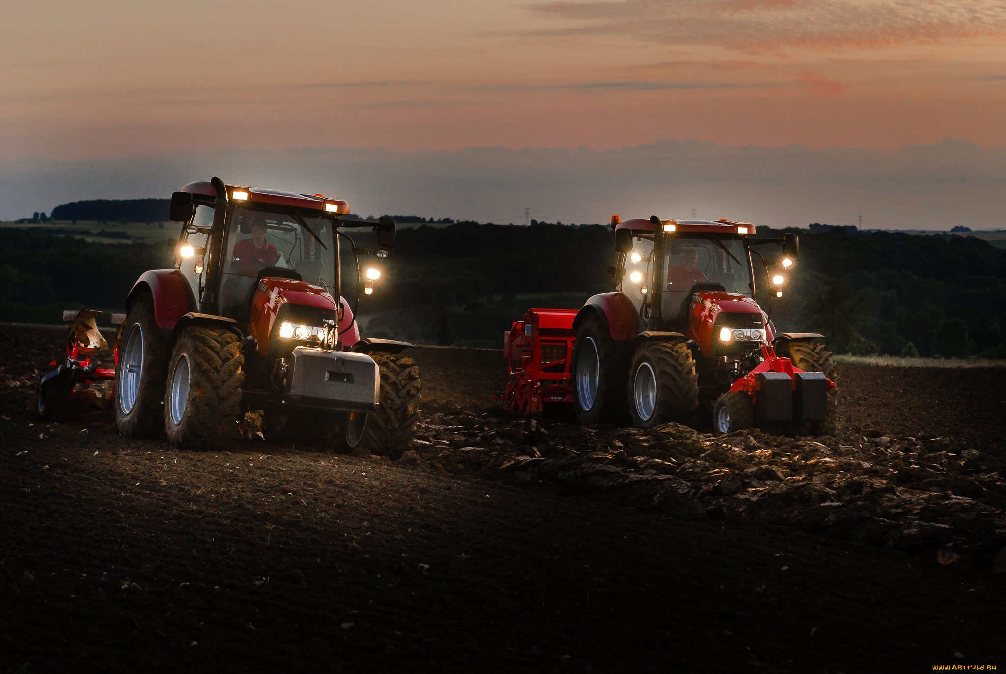 техника, тракторы, колесный, трактор