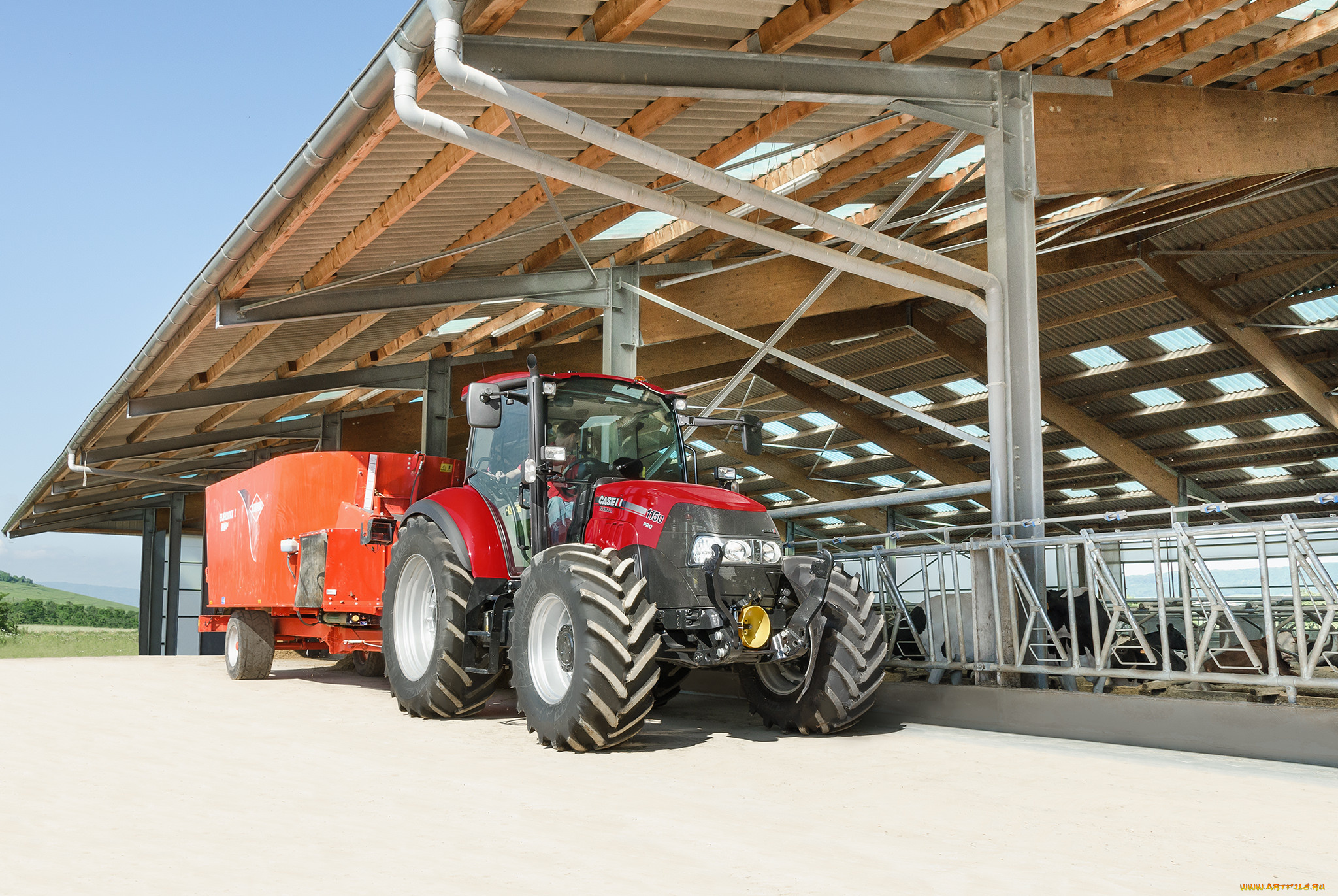 техника, тракторы, трактор, колесный