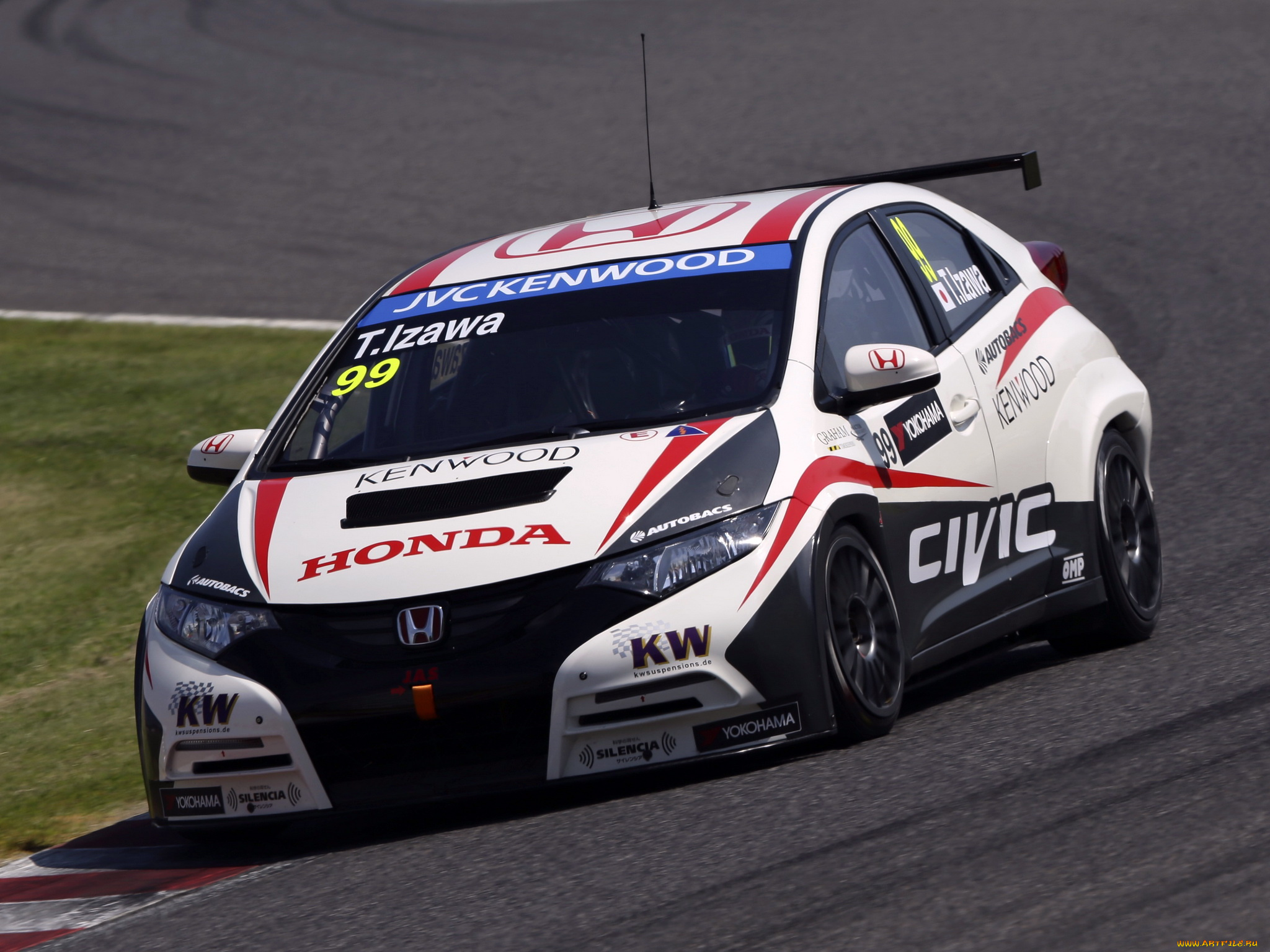 спорт, автоспорт, honda, civic, tourer, btcc, '2014г, трек, скорость, гонки