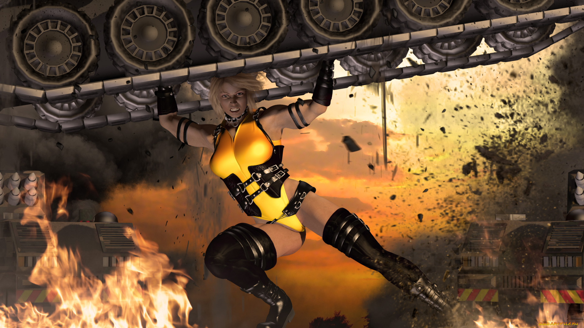 3д, графика, фантазия, , fantasy, взгляд, фон, девушка