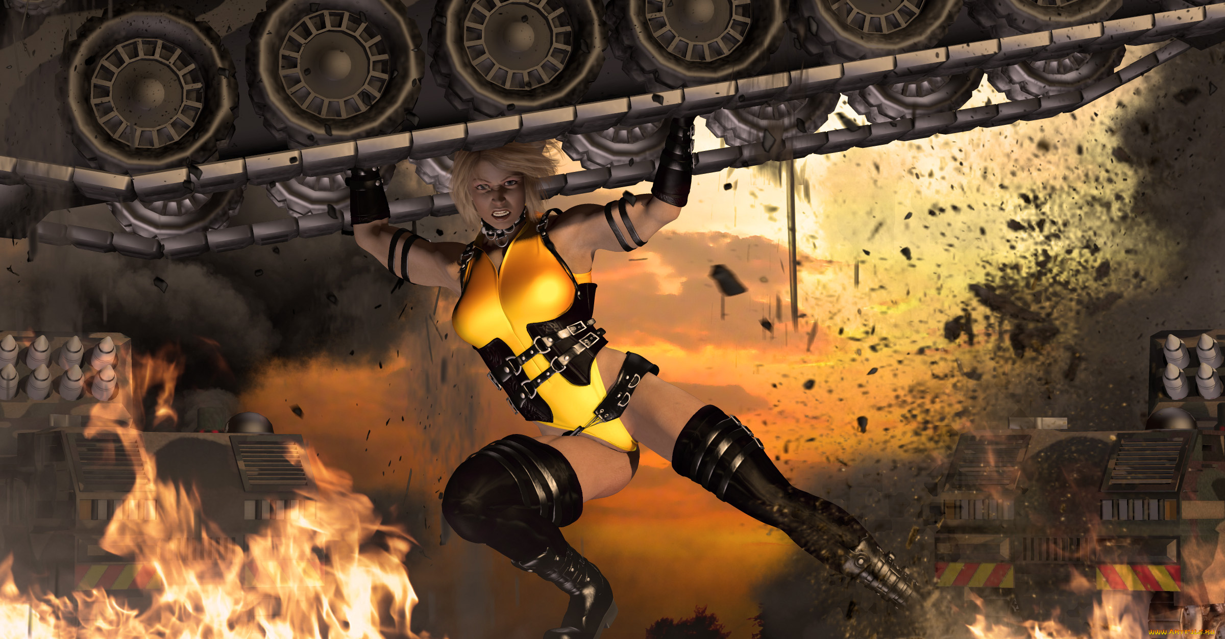 3д, графика, фантазия, , fantasy, взгляд, фон, девушка