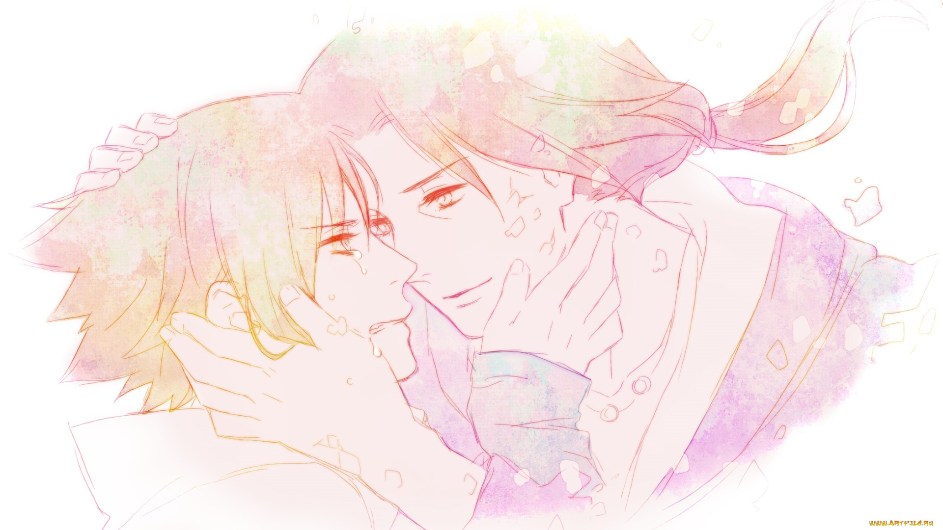 аниме, naruto, саске, итачи