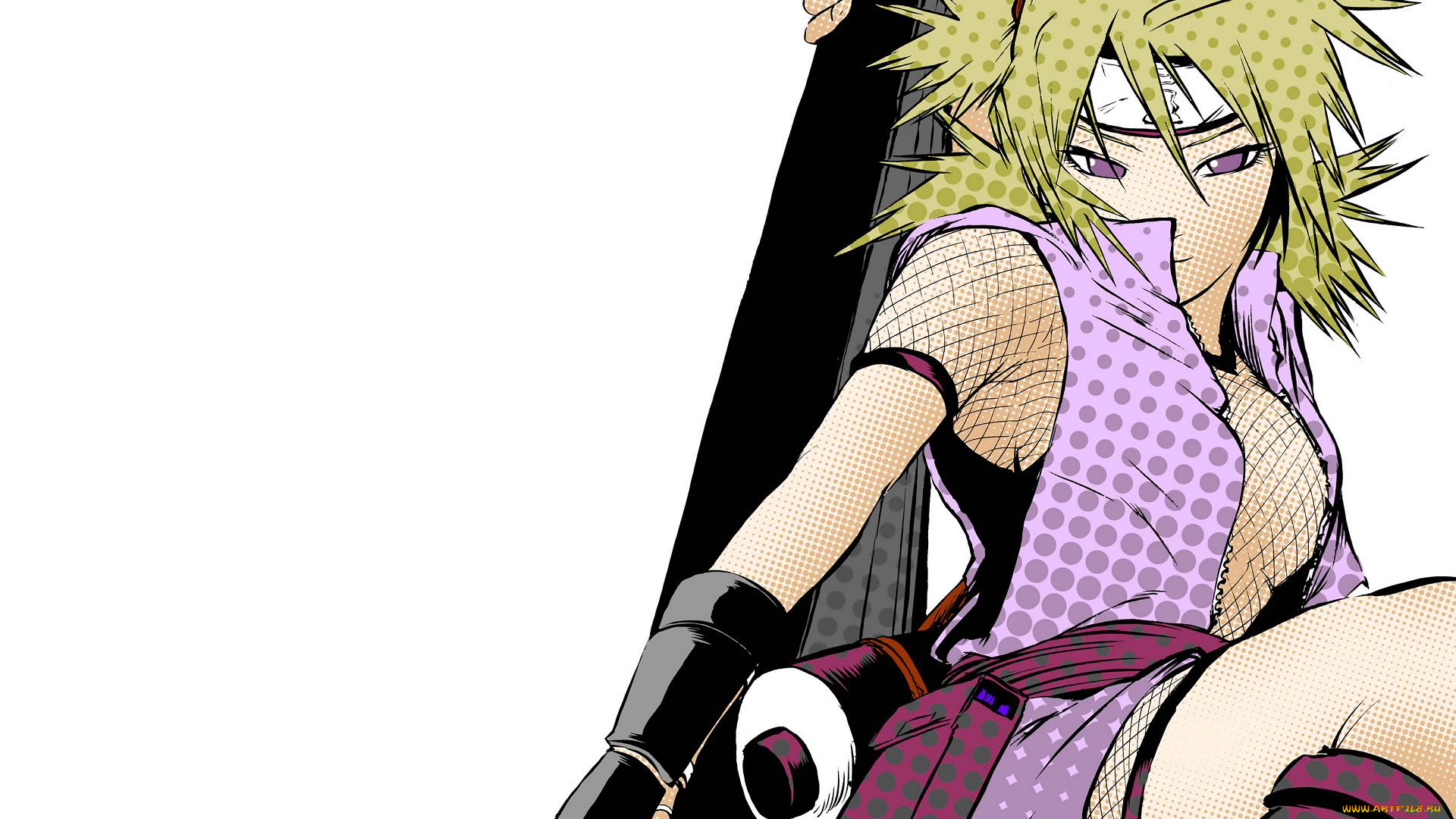 аниме, naruto, темари