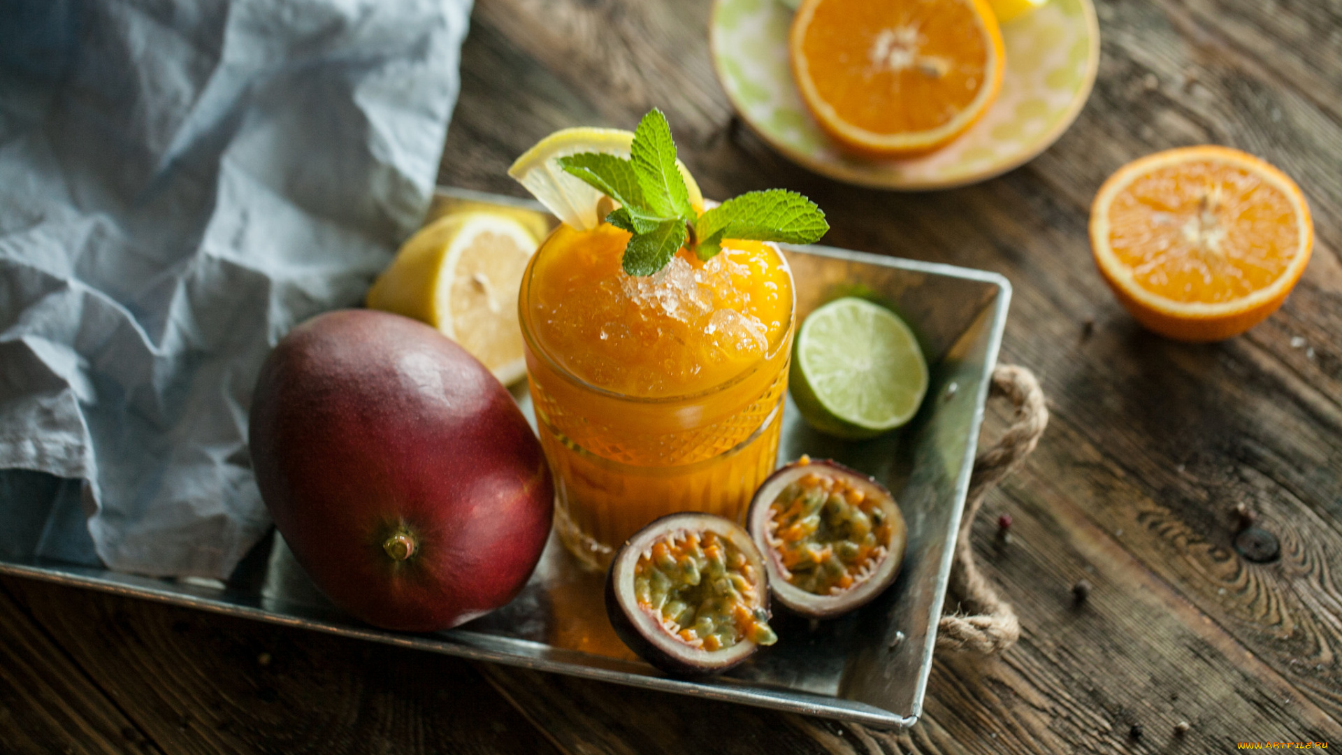 еда, напитки, холодный, лед, фрукты, напиток, вкусный