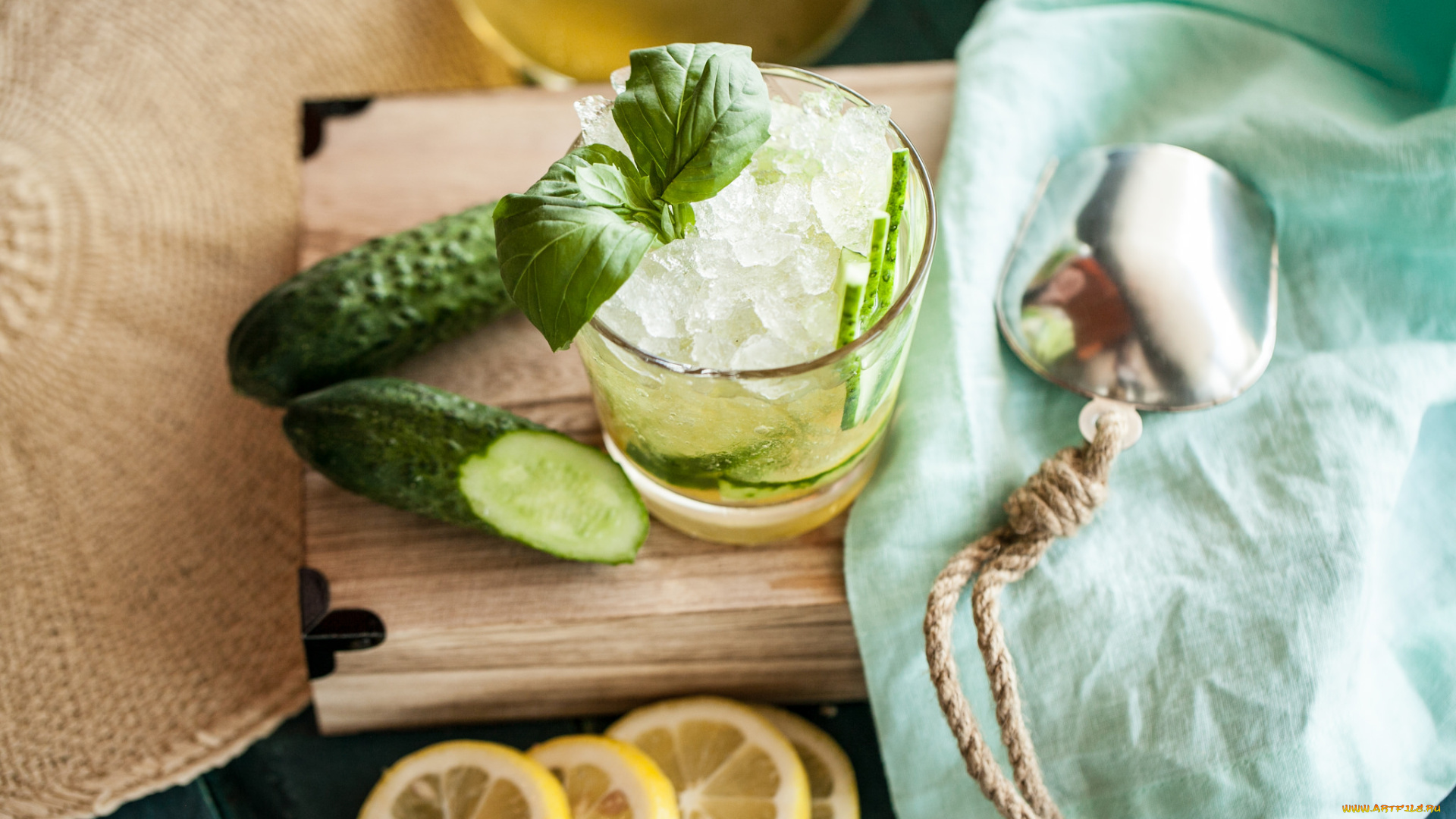 еда, напитки, лед, мята, лимон, цитрус, напиток