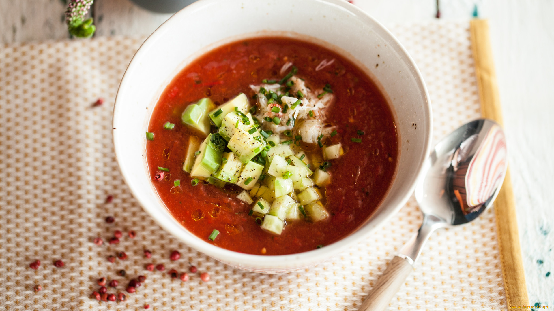 еда, первые, блюда, цукини, суп, зелень, первое, блюдо