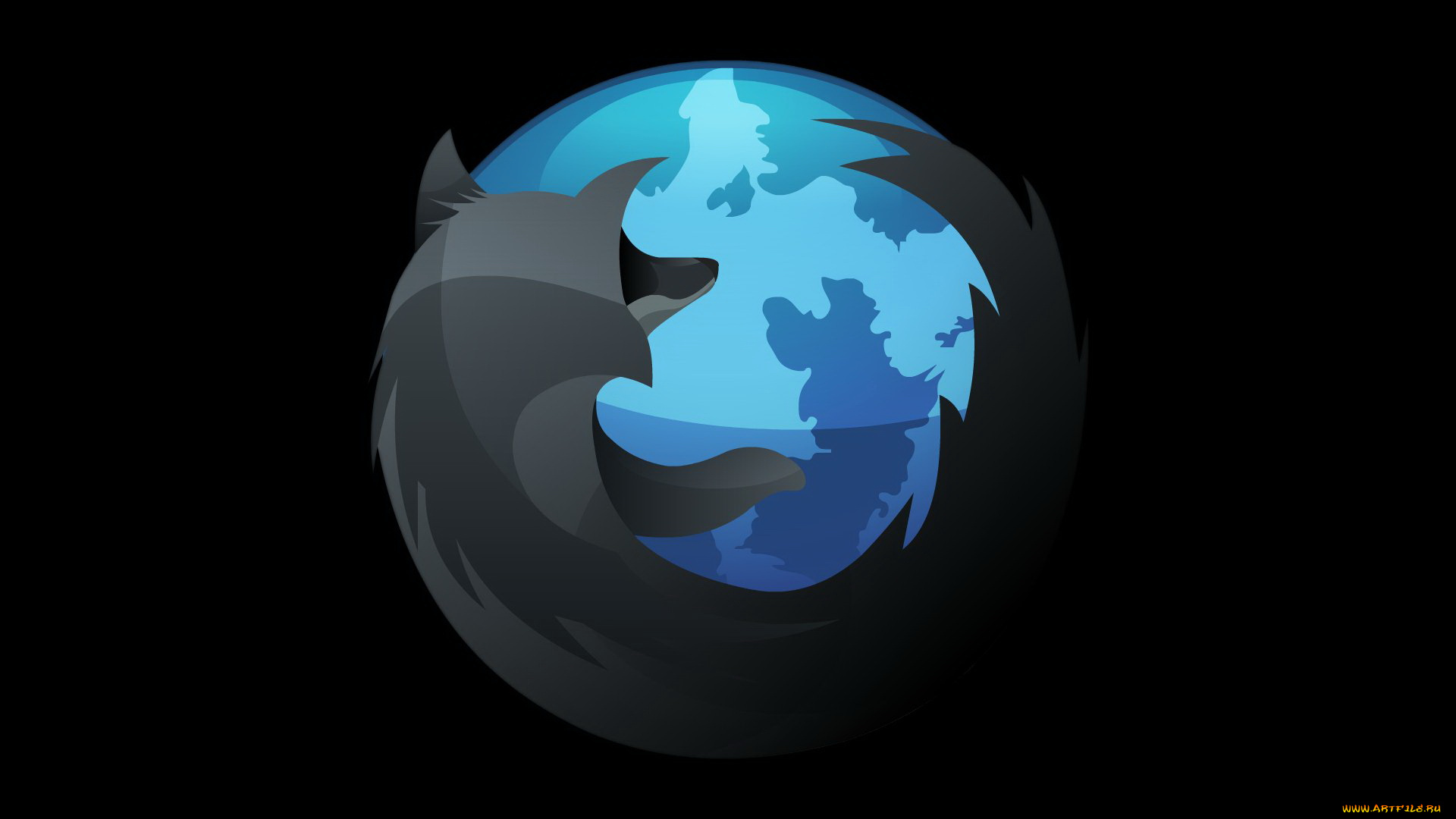 компьютеры, mozilla, firefox, логотип, фон