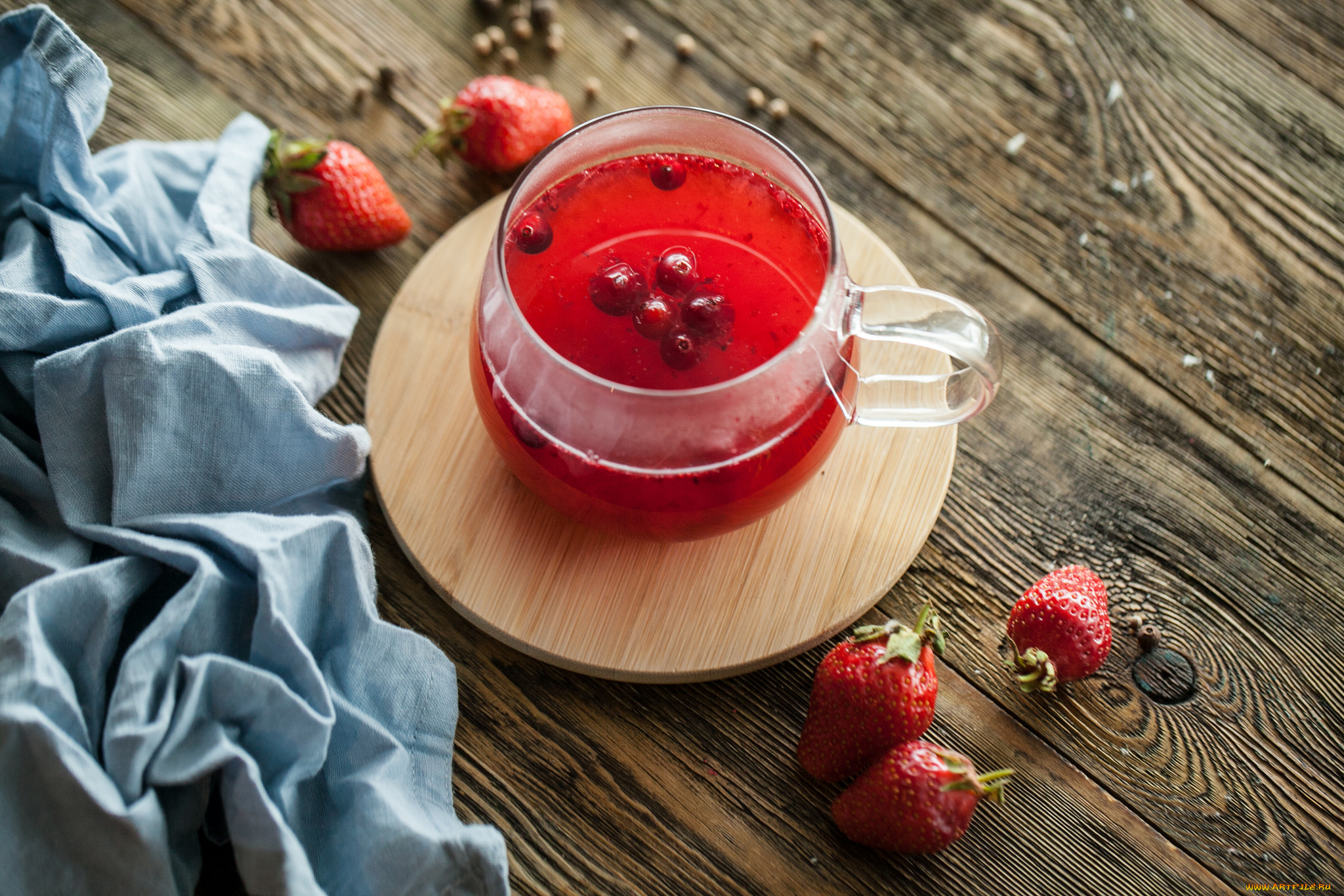 еда, напитки, , сок, клюква, напиток, кружка, клубника