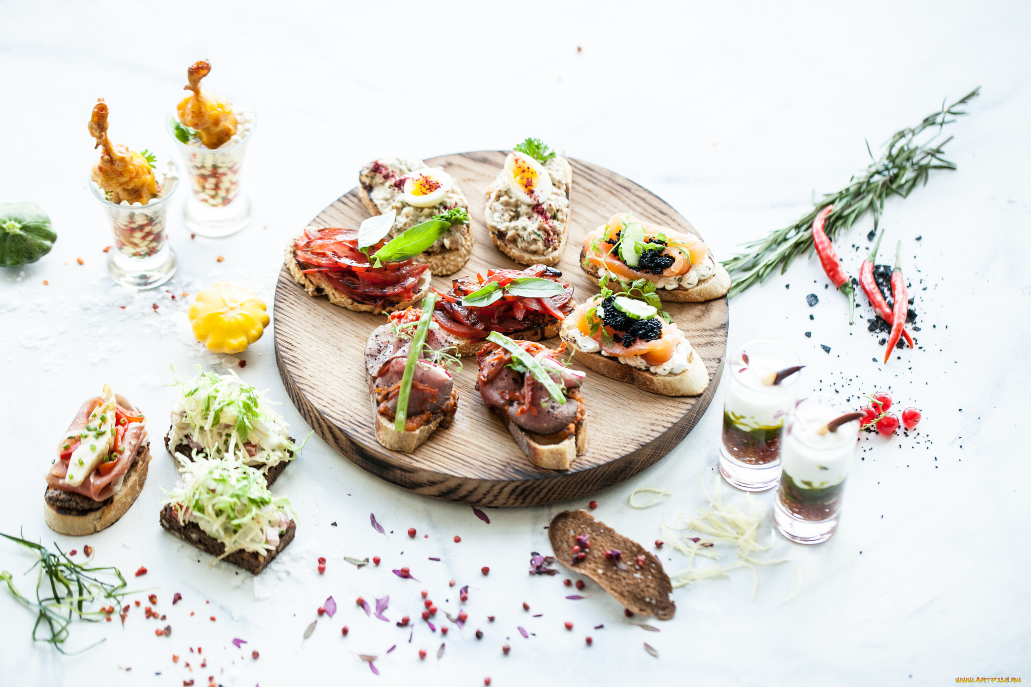 еда, салаты, , закуски, вкусно, канапе, закуска