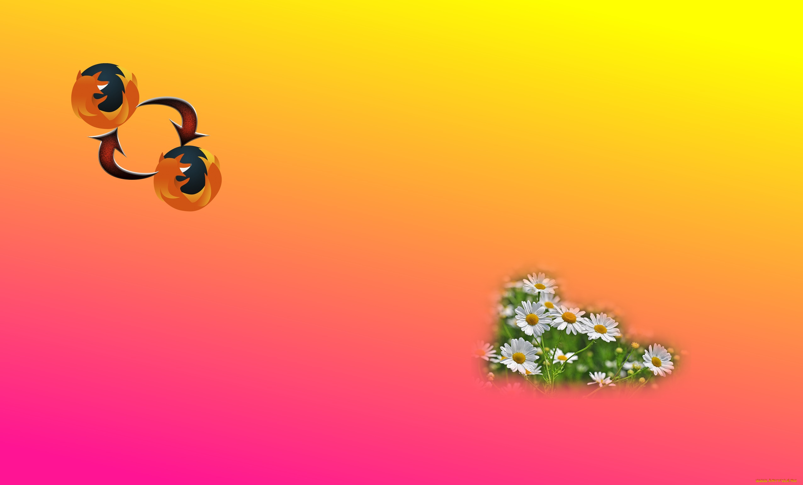 компьютеры, mozilla, firefox, фон, логотип