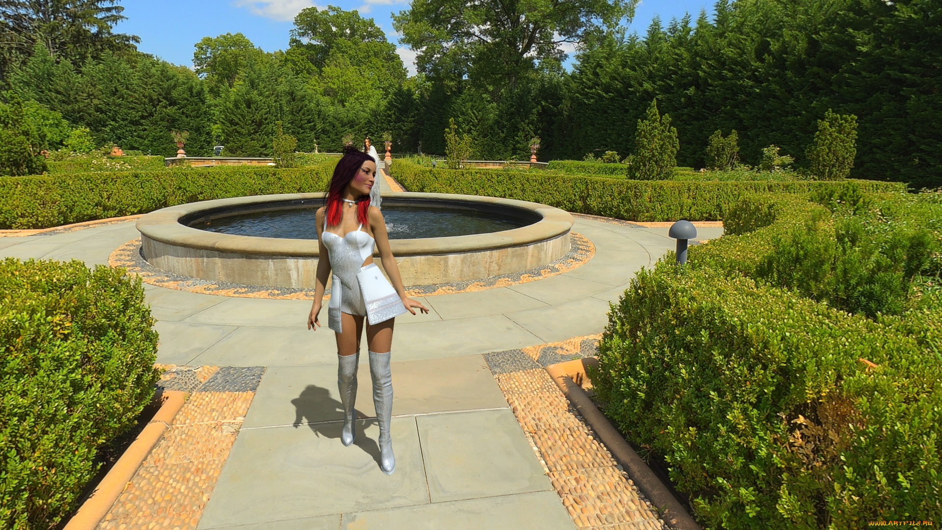 3д, графика, люди, , people, взгляд, фон, девушка