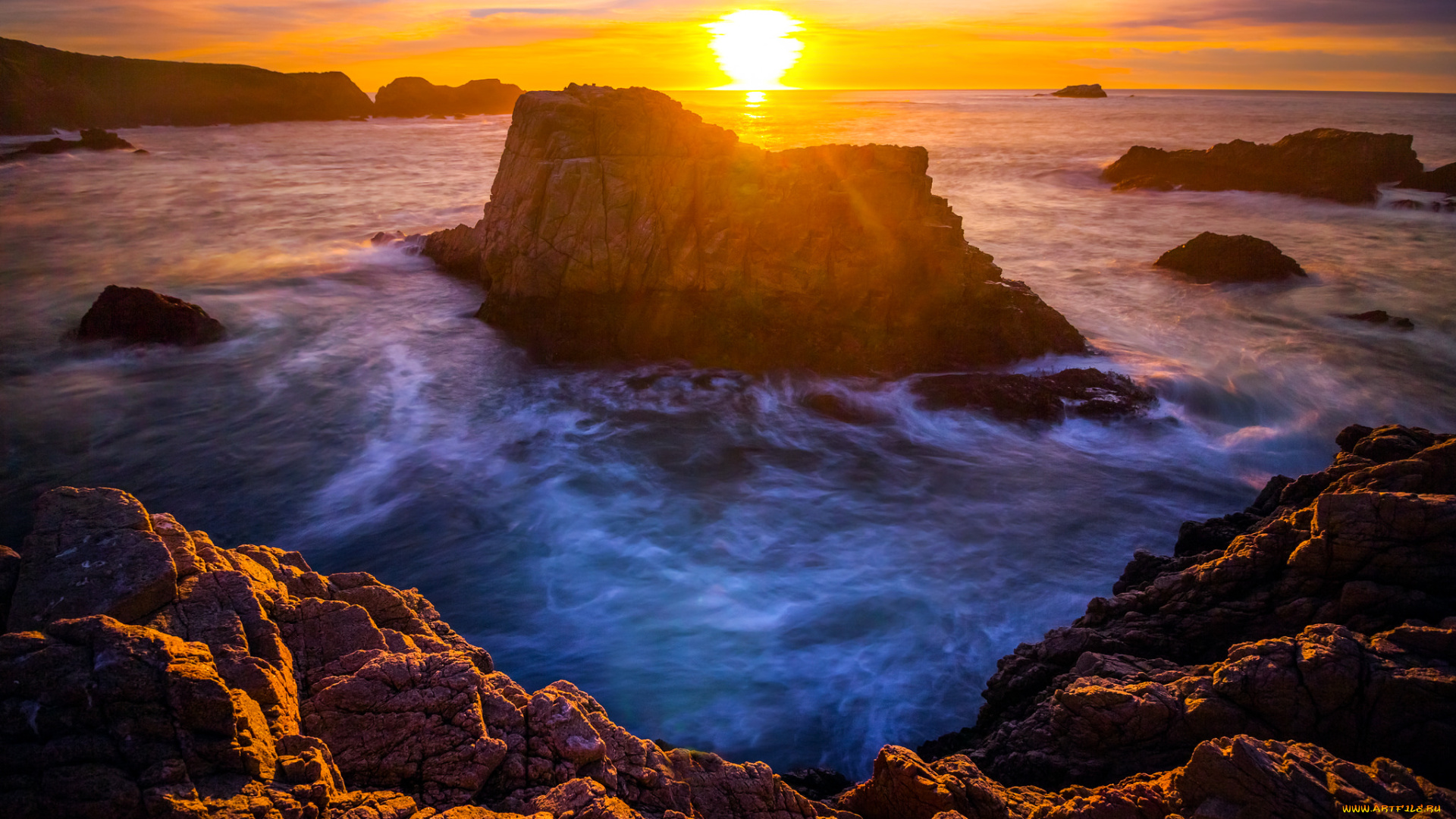 природа, восходы, закаты, простор