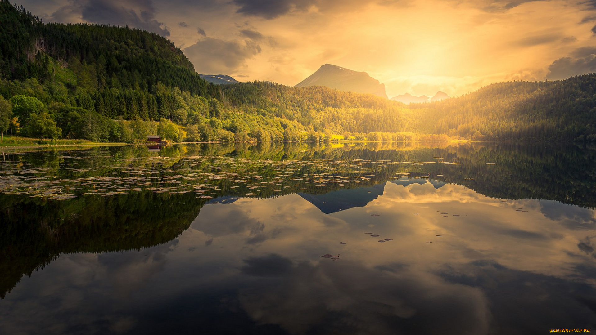 природа, восходы, закаты, простор