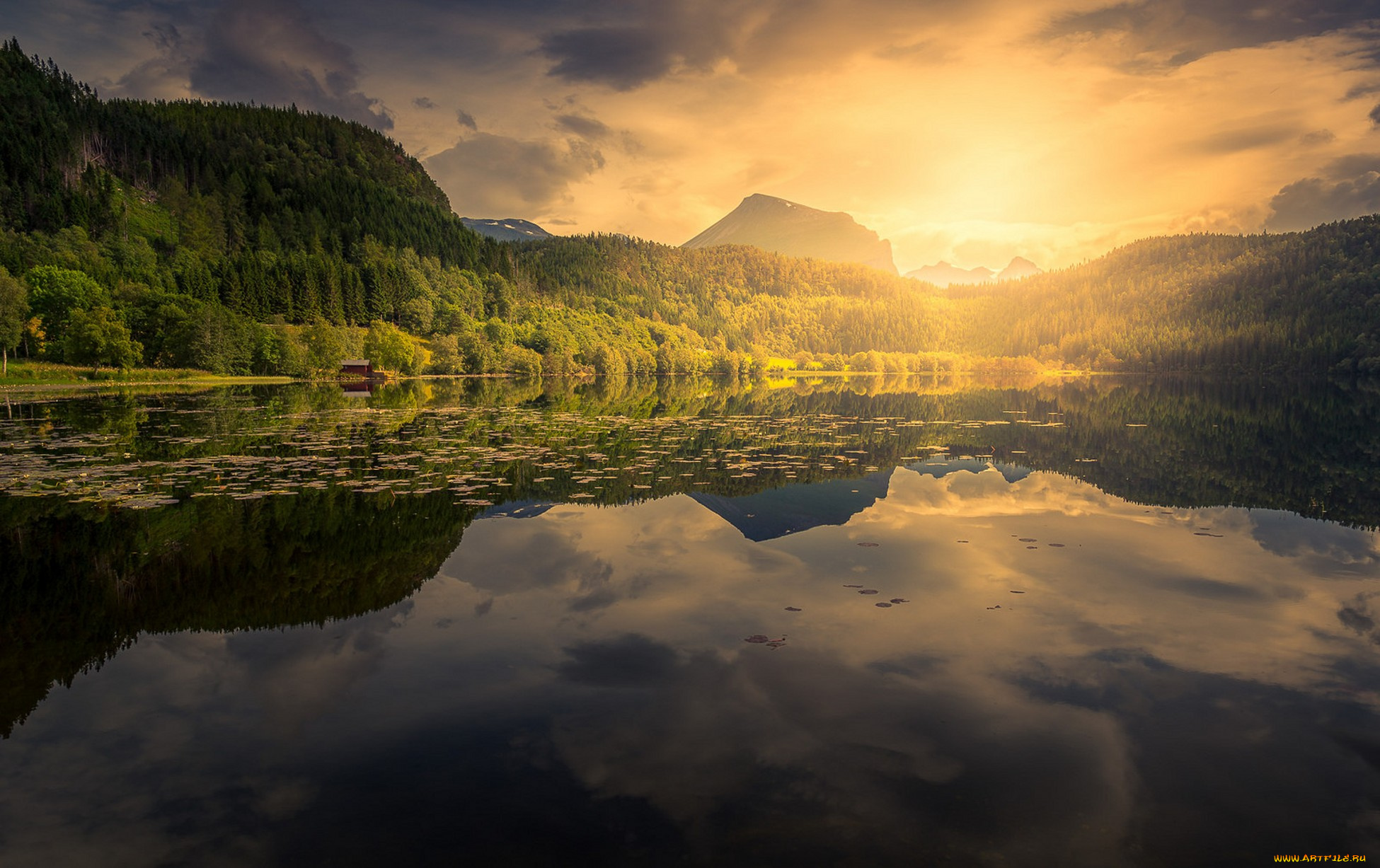 природа, восходы, закаты, простор