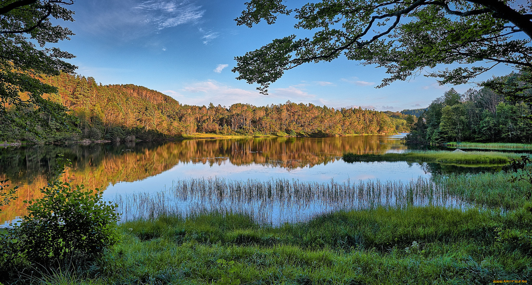 природа, реки, озера, простор