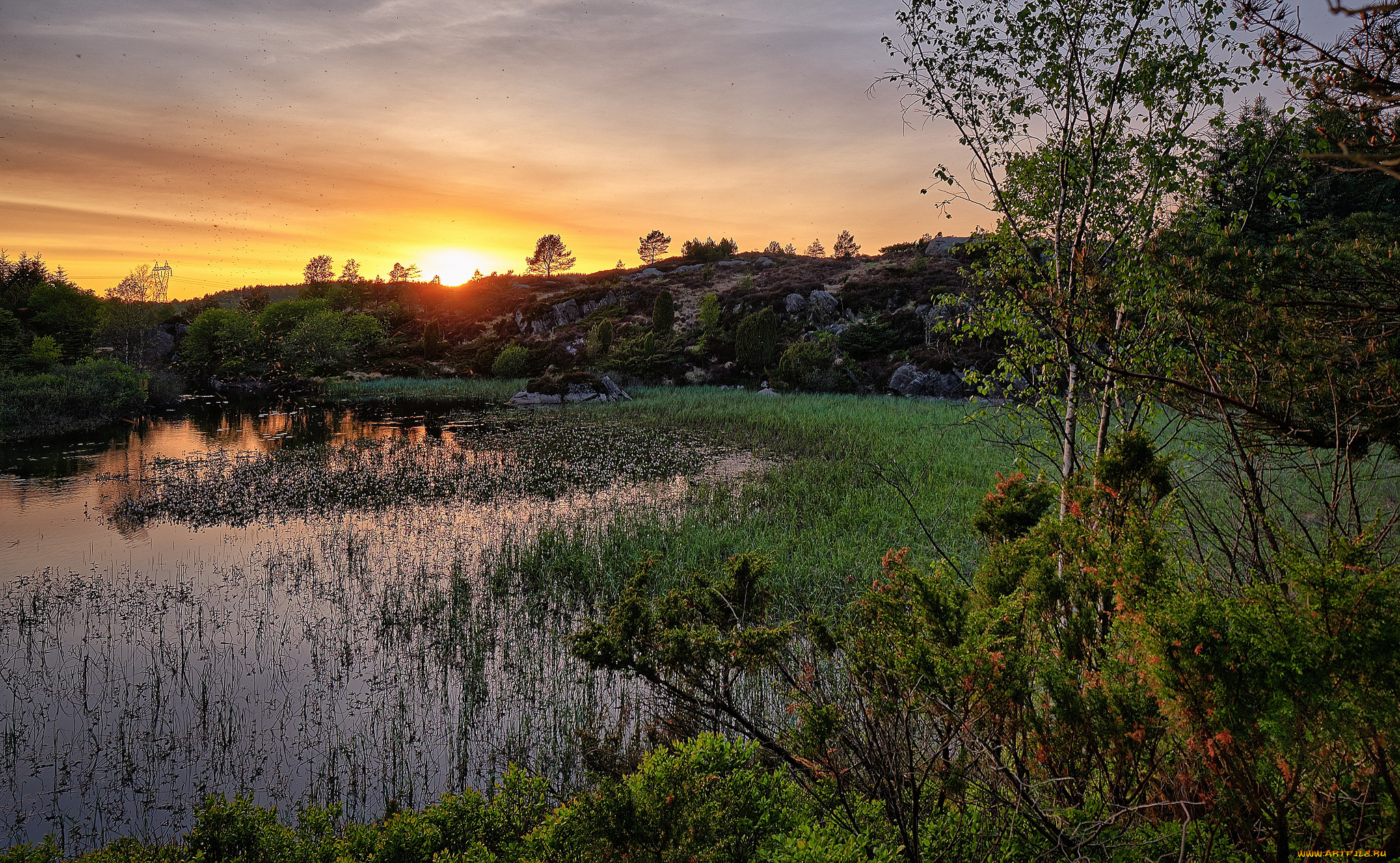 природа, реки, озера, простор