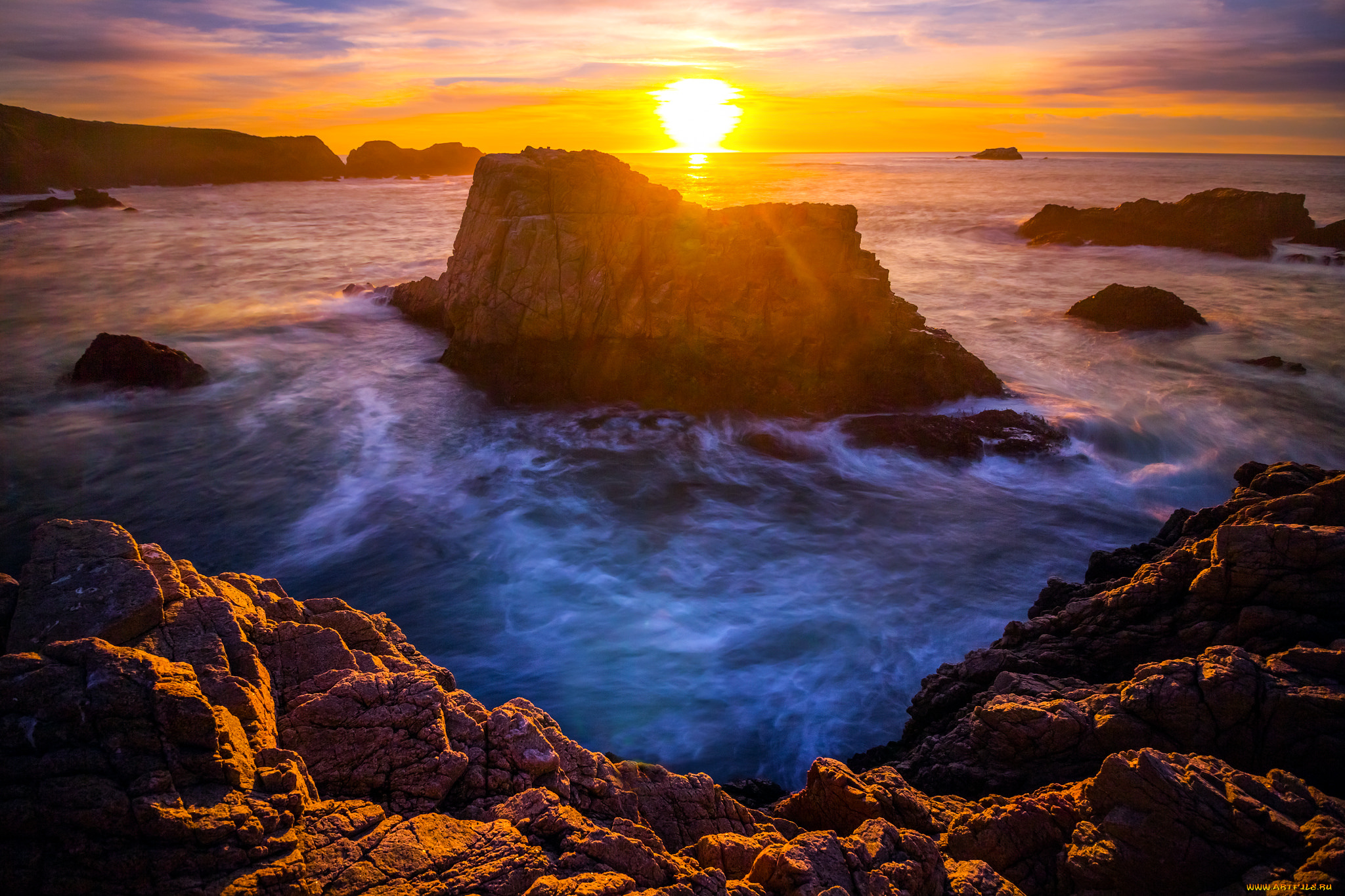 природа, восходы, закаты, простор