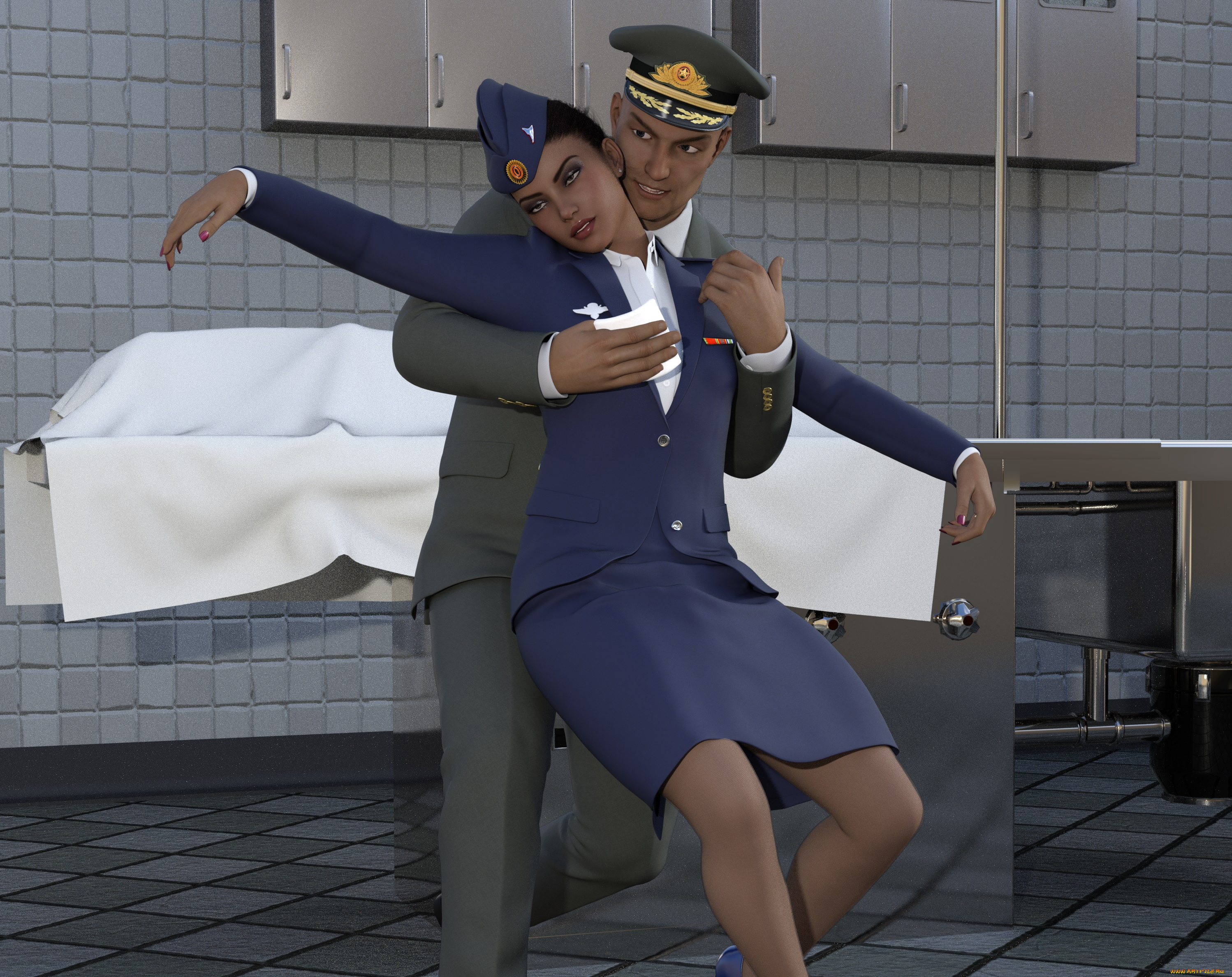 she, wolf, 3д, графика, фантазия, , fantasy, девушка, взгляд, фон