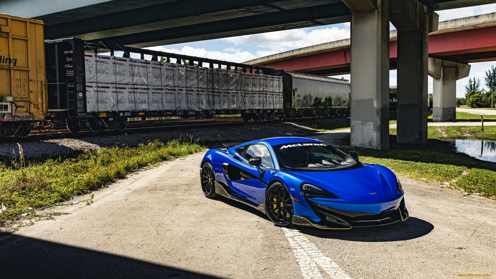 2020, mclaren, 600lt, автомобили, mclaren, 2020, 600lt, внешность, синий, спортивный, автомобиль, купе, суперкар, британские