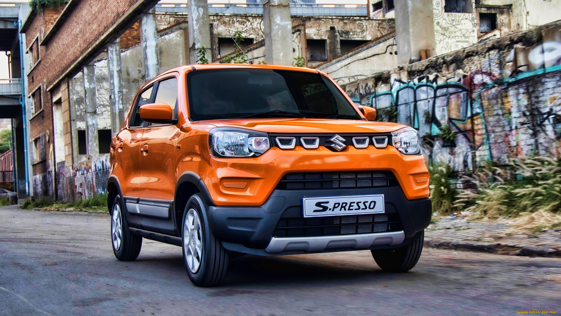 2020, suzuki, s-presso, автомобили, suzuki, s-presso, hdr, улица, 2020, года, za-spec, кроссоверы, японские