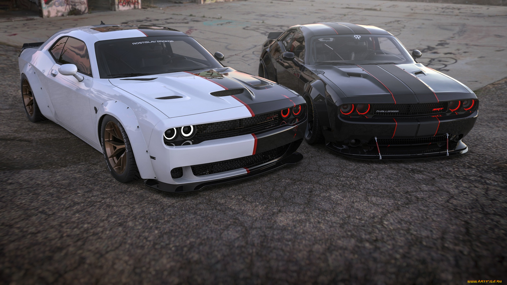 автомобили, dodge, challenger