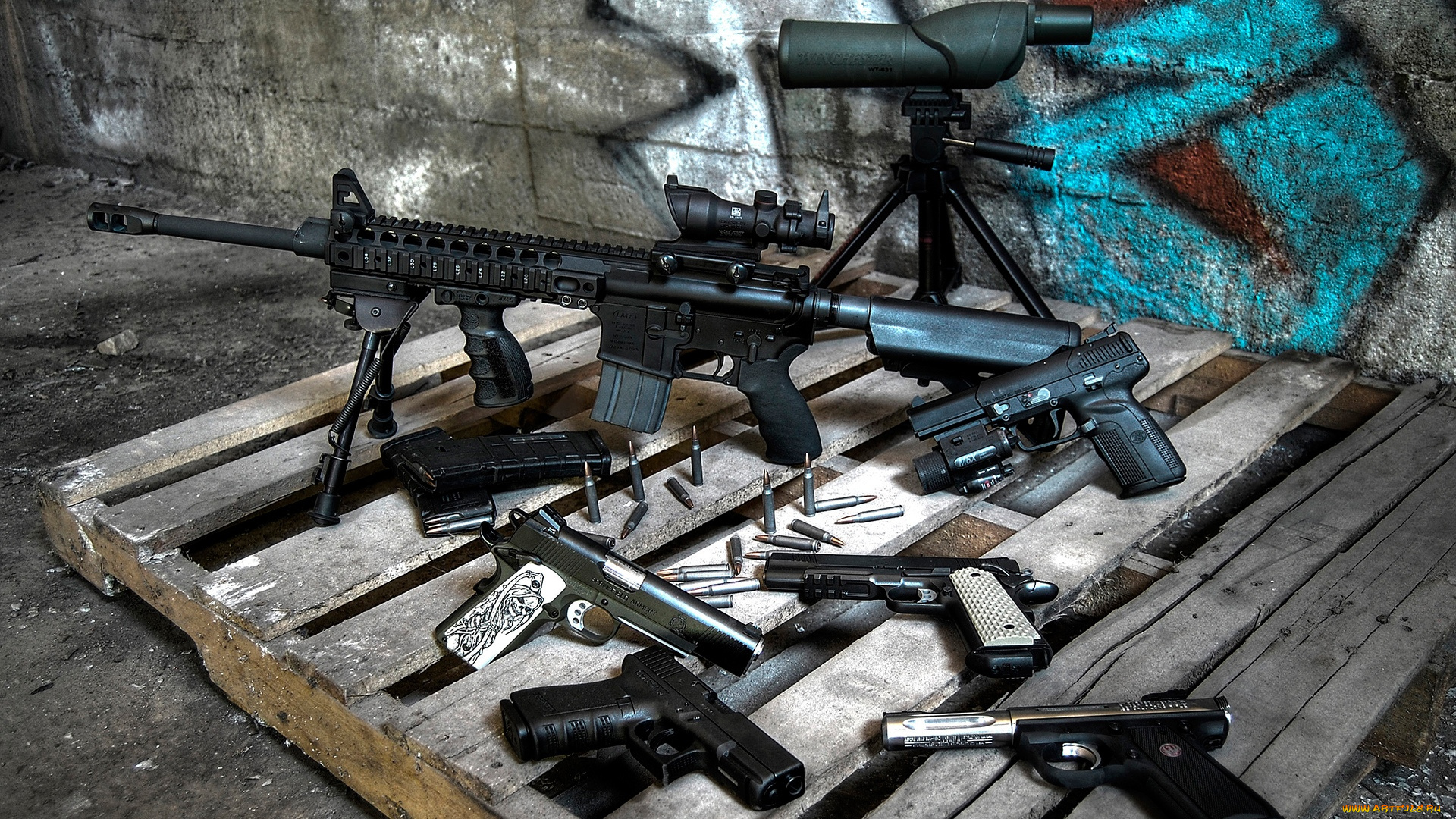 оружие, снайперская, винтовка, пистолет, винтовка
