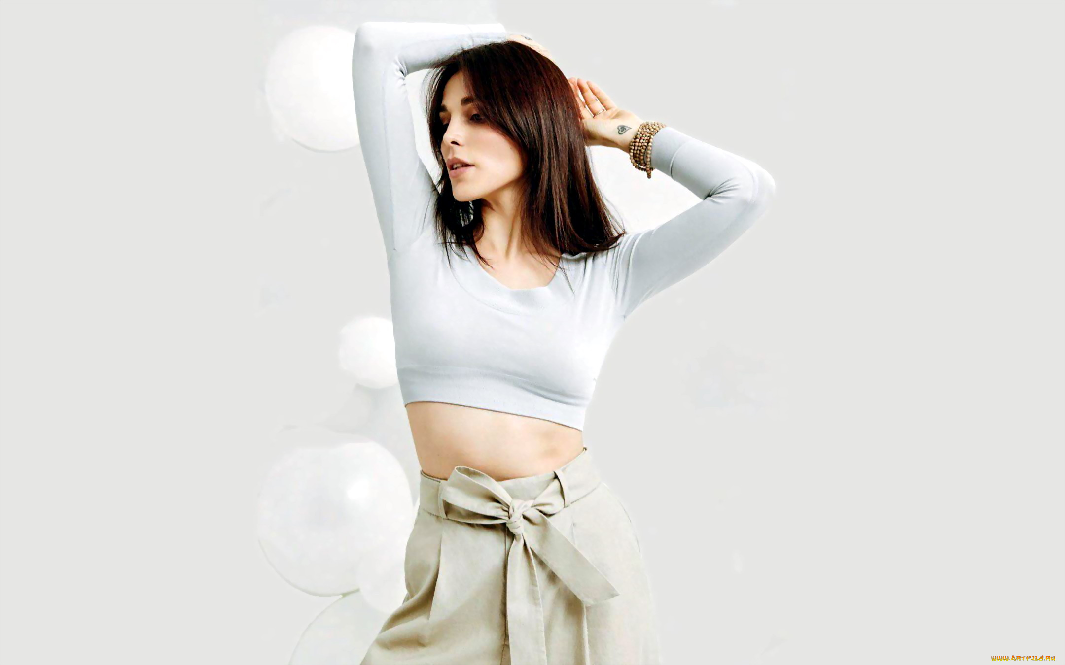 музыка, сати, казанова, певица, шатенка, топ, брюки