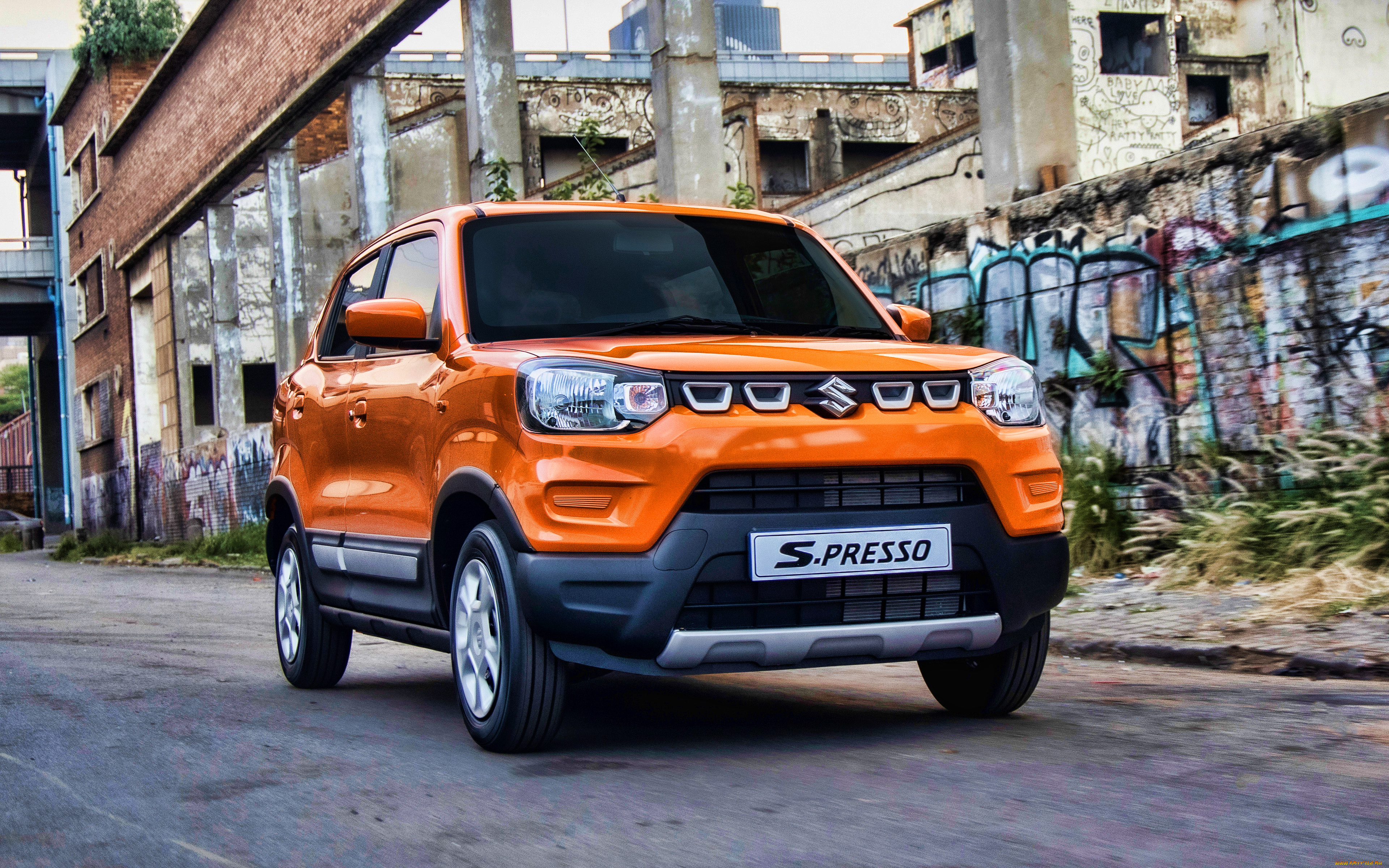 2020, suzuki, s-presso, автомобили, suzuki, s-presso, hdr, улица, 2020, года, za-spec, кроссоверы, японские