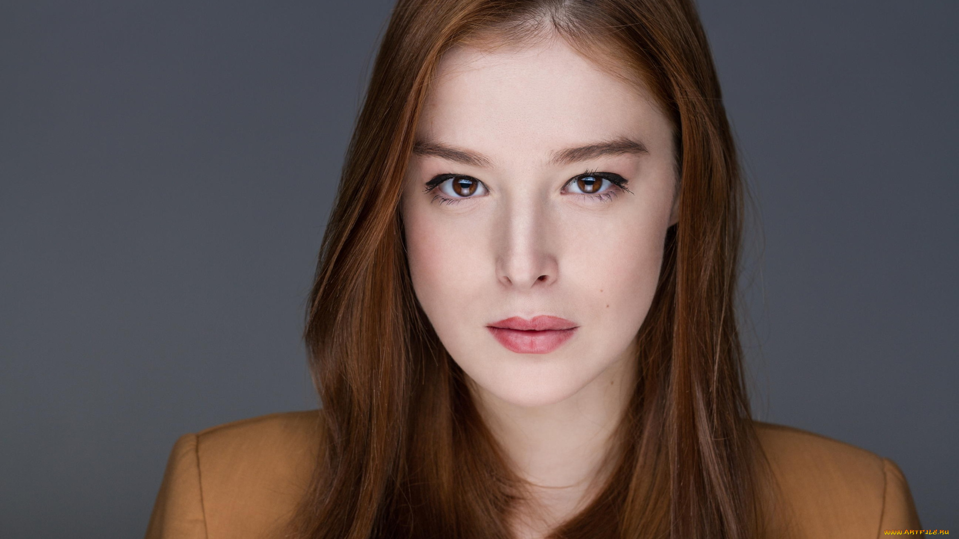девушки, -, лица, , портреты, карие, глаза, рыжие, волосы, milena, radulovich