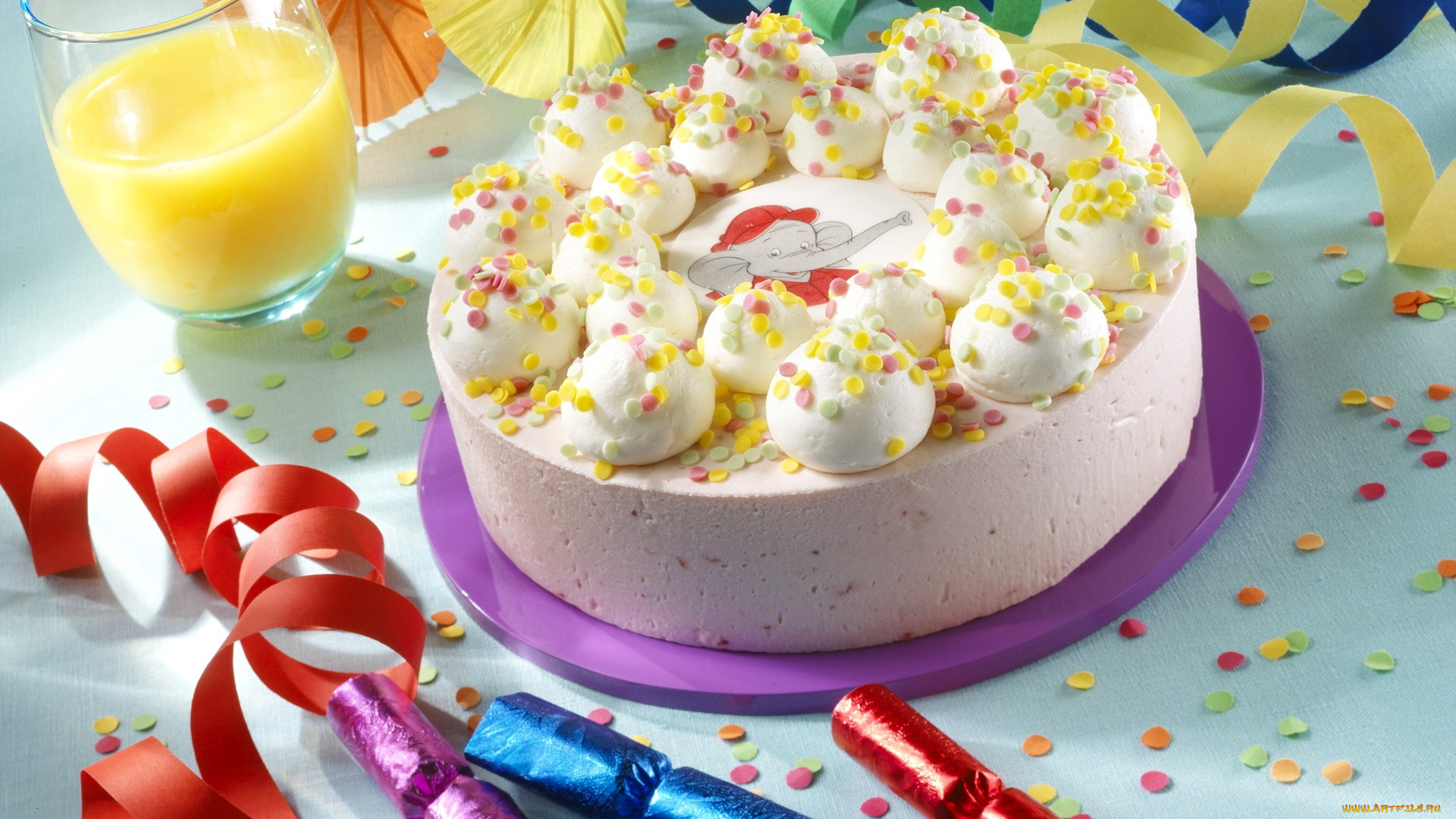 еда, торты, сок, торт, безе