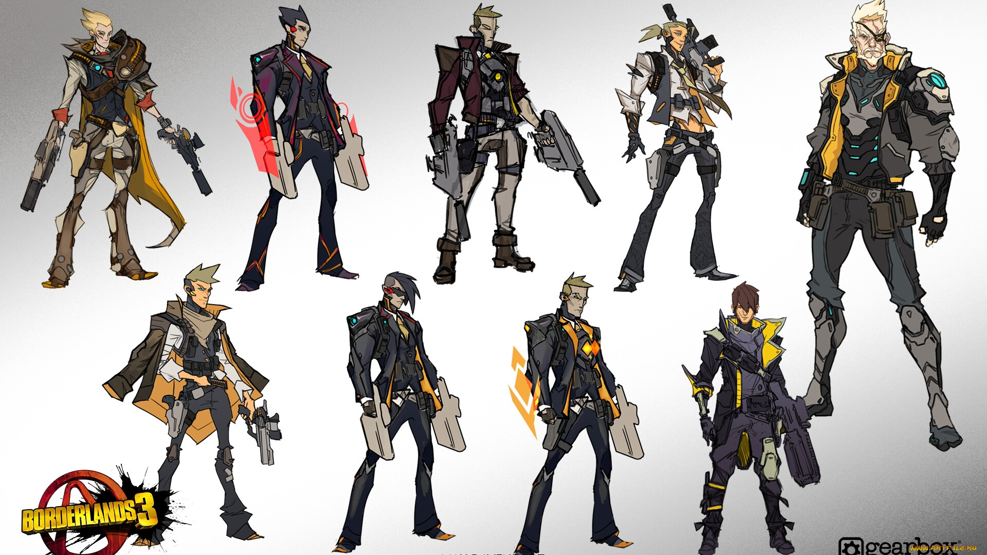 видео, игры, borderlands, 3, персонаж, образы