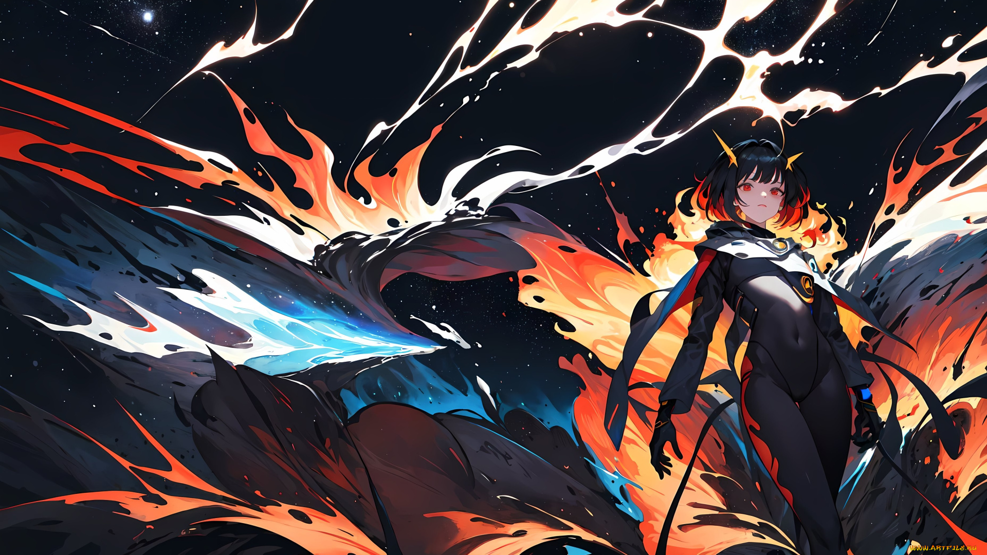 аниме, ангелы, , демоны, нейросети, графика, нейроарт, ai, art, нейронные, сети, рисунки, нейро, искусство